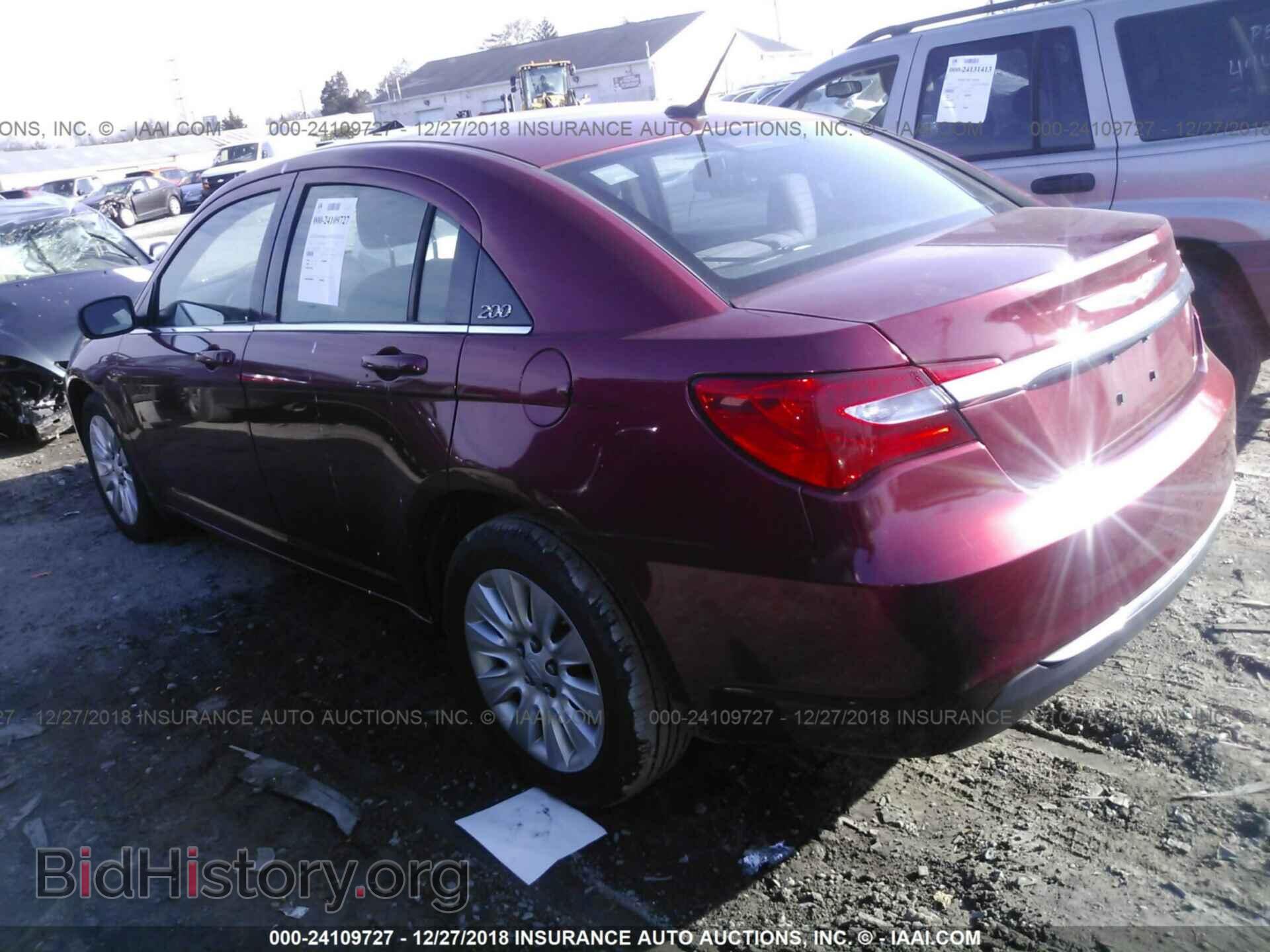 2014 CHRYSLER 200 - VIN: 1C3CCBABXEN207011 - Фото 3