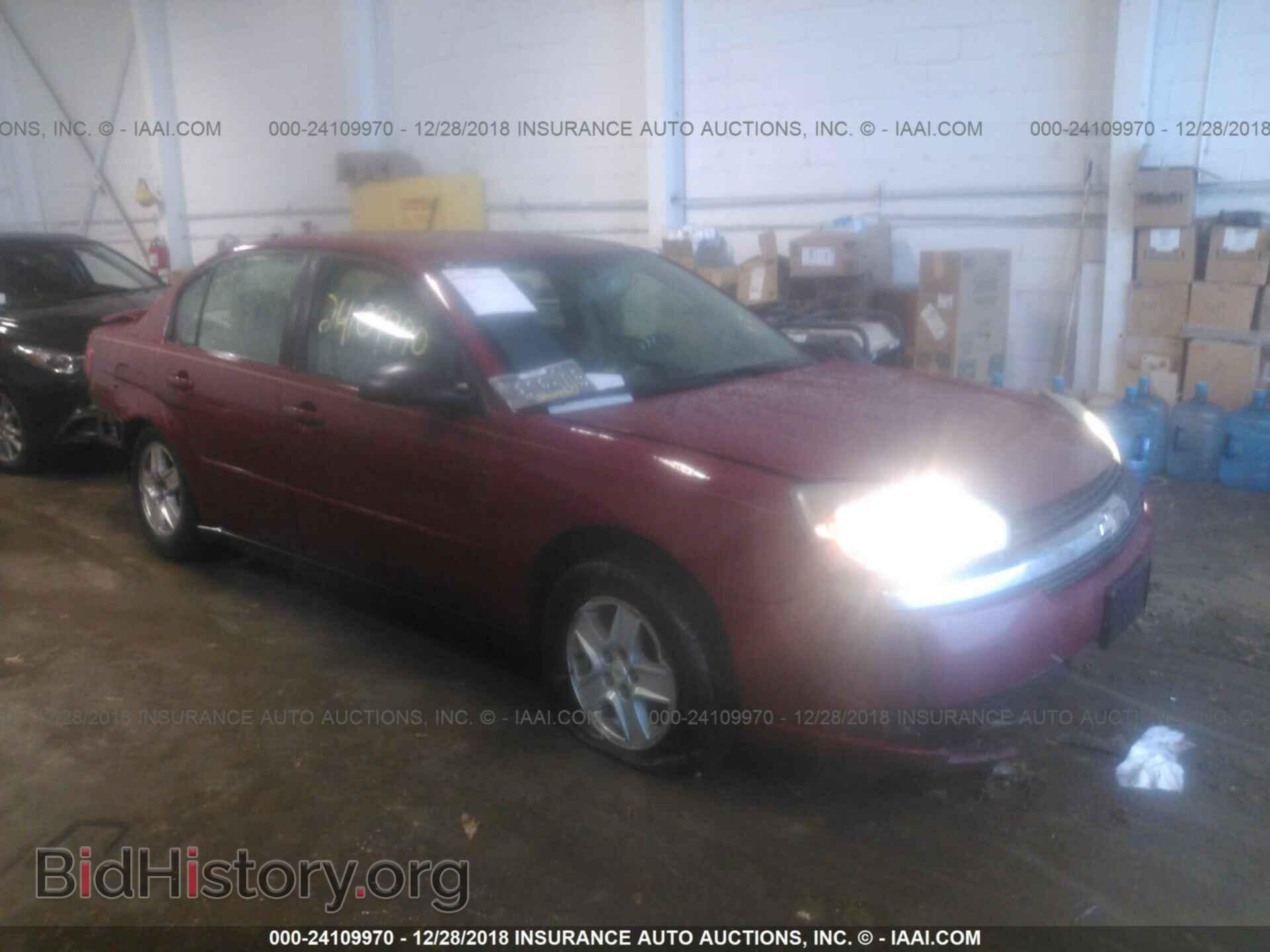 Photo 1G1ZT528X5F203473 - CHEVROLET MALIBU 2005