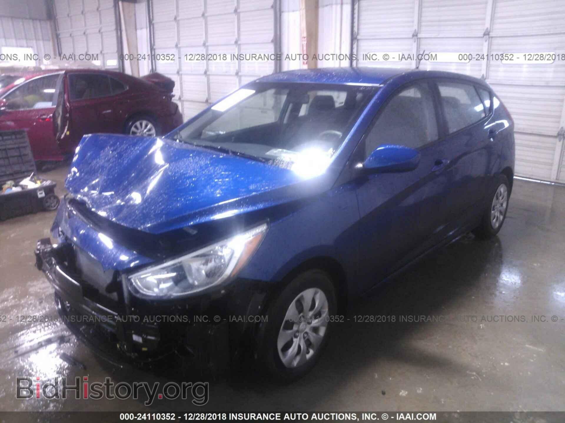 2017 HYUNDAI ACCENT - VIN: KMHCT5AEXHU320454 - Фото 2