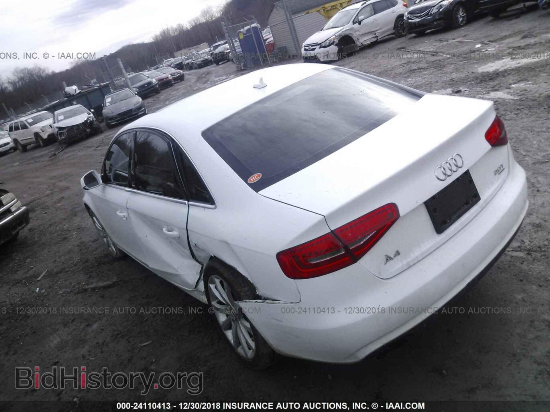 2013 AUDI A4 - VIN: WAUBFAFL7DN018838 - Фото 3