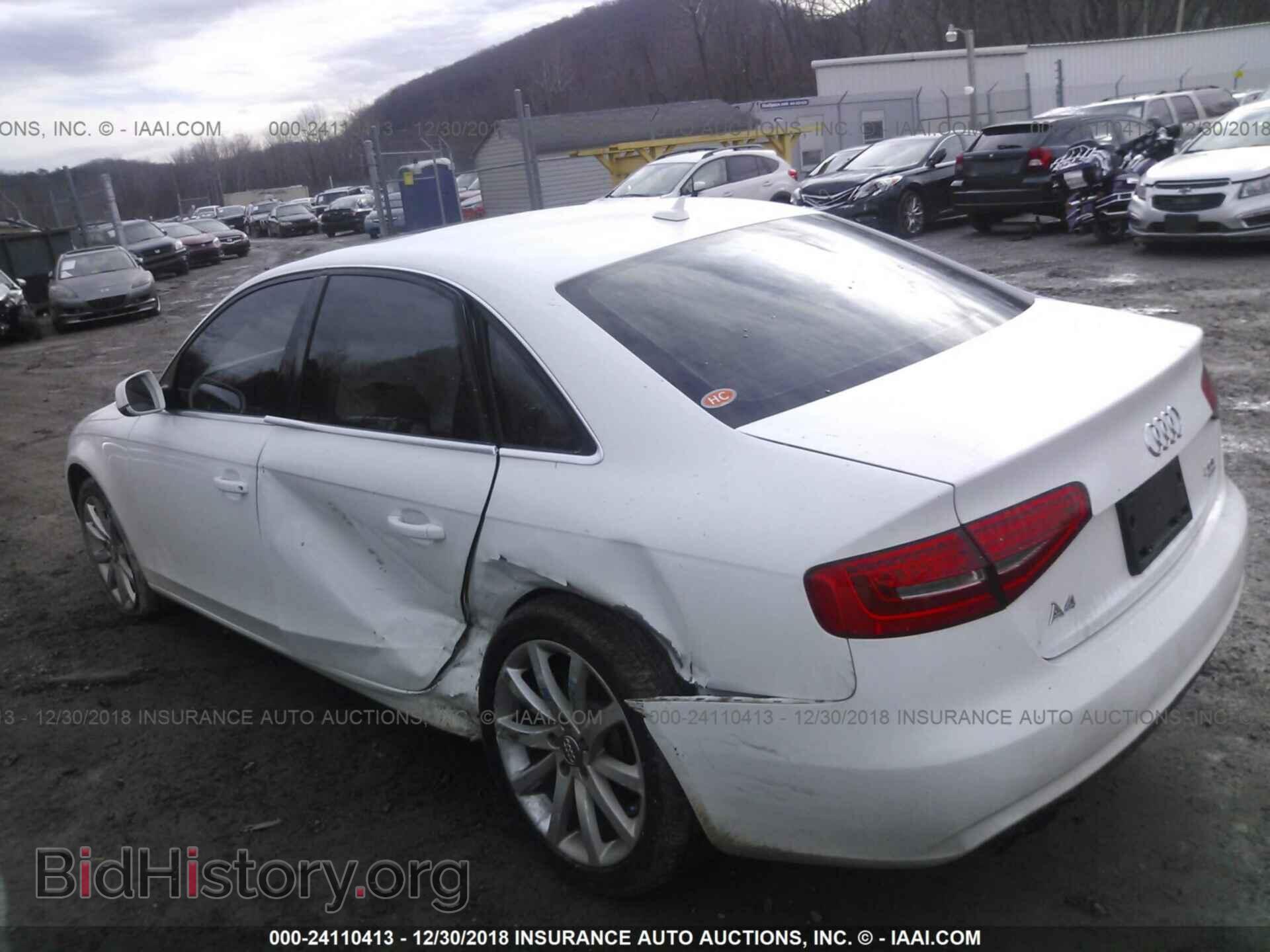 2013 AUDI A4 - VIN: WAUBFAFL7DN018838 - Фото 6