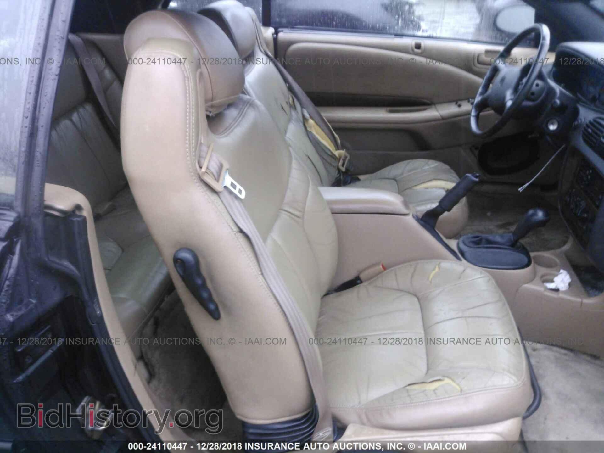 1999 CHRYSLER SEBRING - VIN: 3C3EL55H4XT582467 - Photo 5