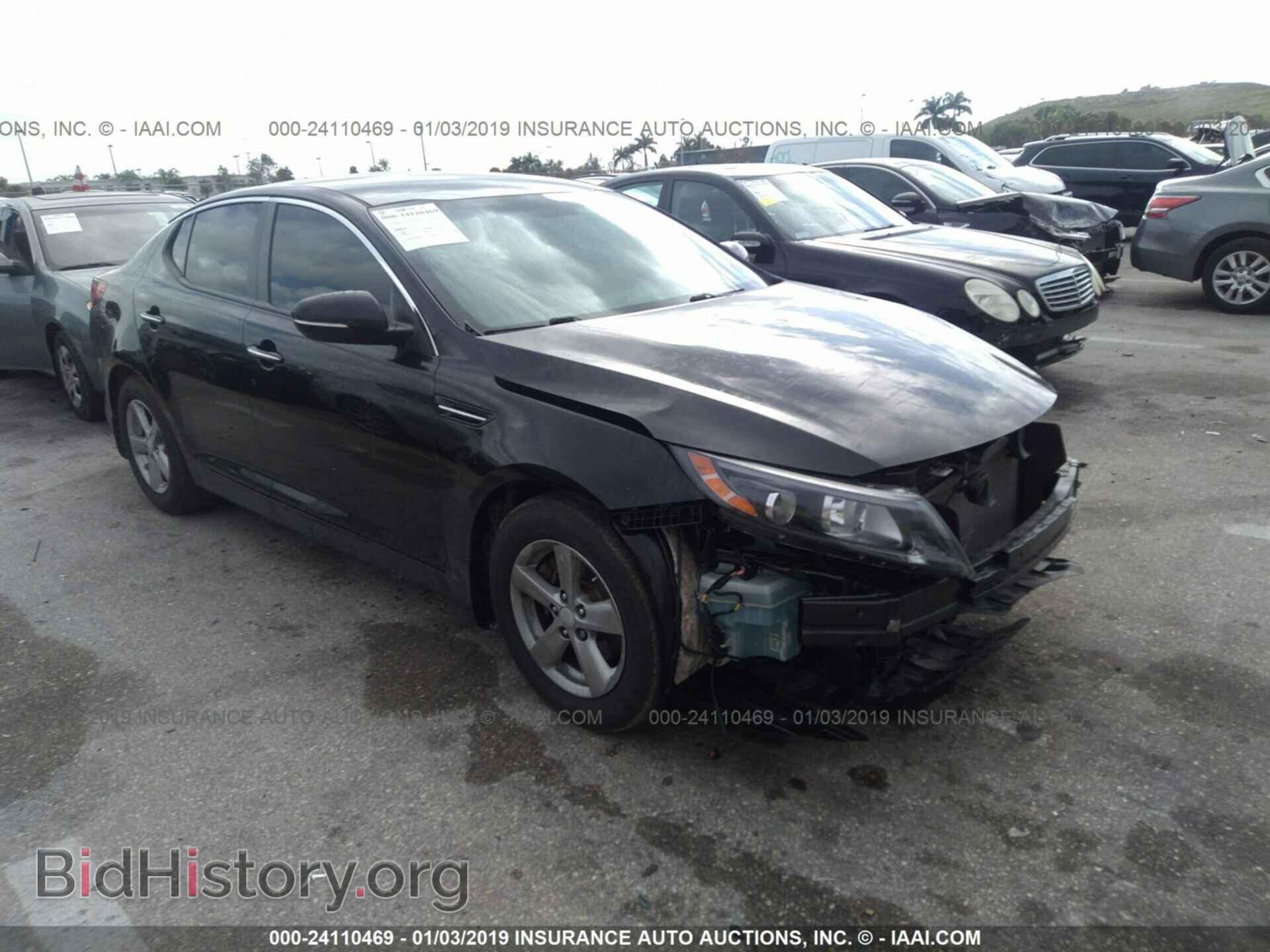 Photo 5XXGM4A78EG319609 - KIA OPTIMA 2014
