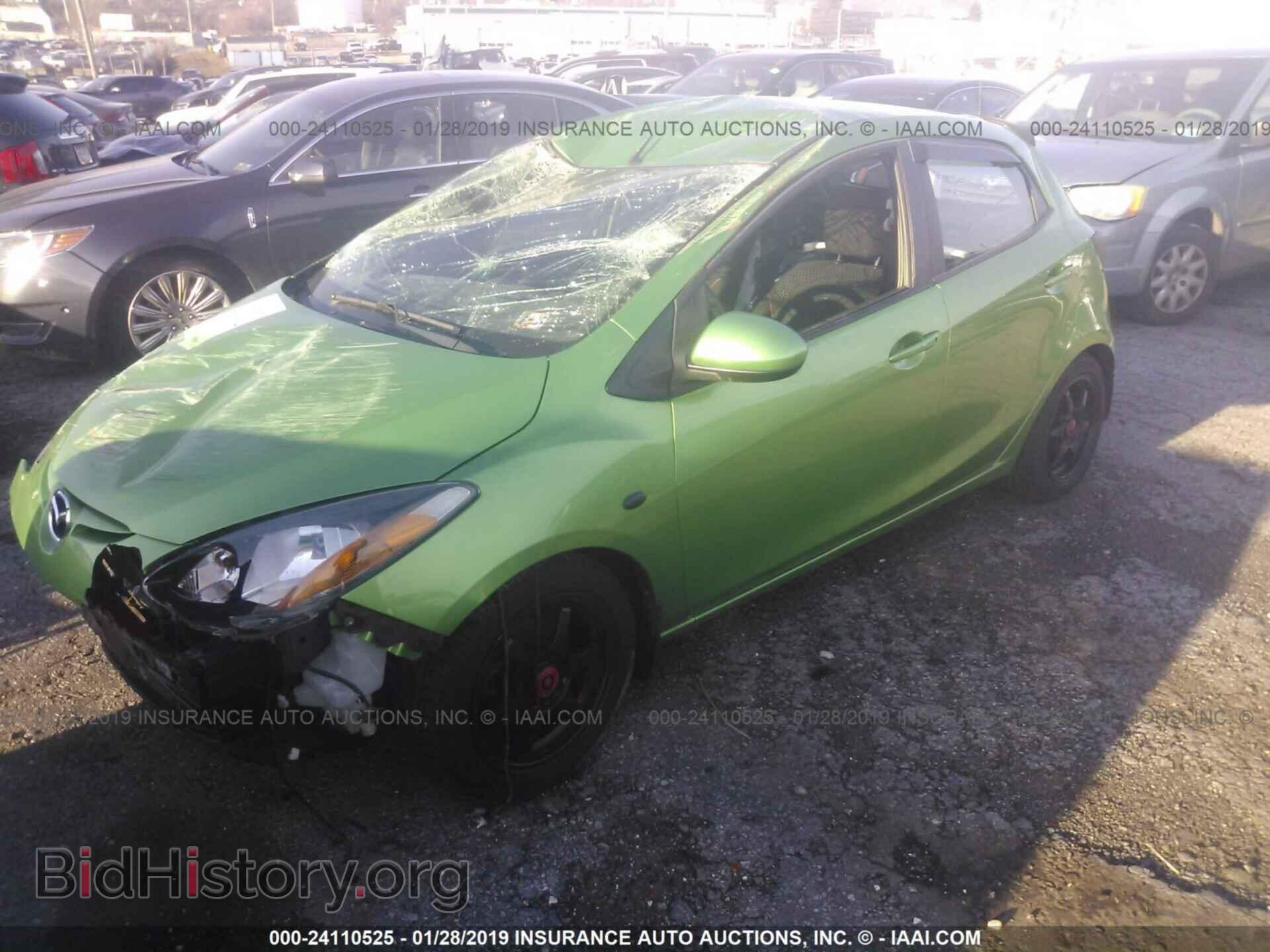 2012 MAZDA MAZDA2 - VIN: JM1DE1LZ3C0147050 - Фото 2