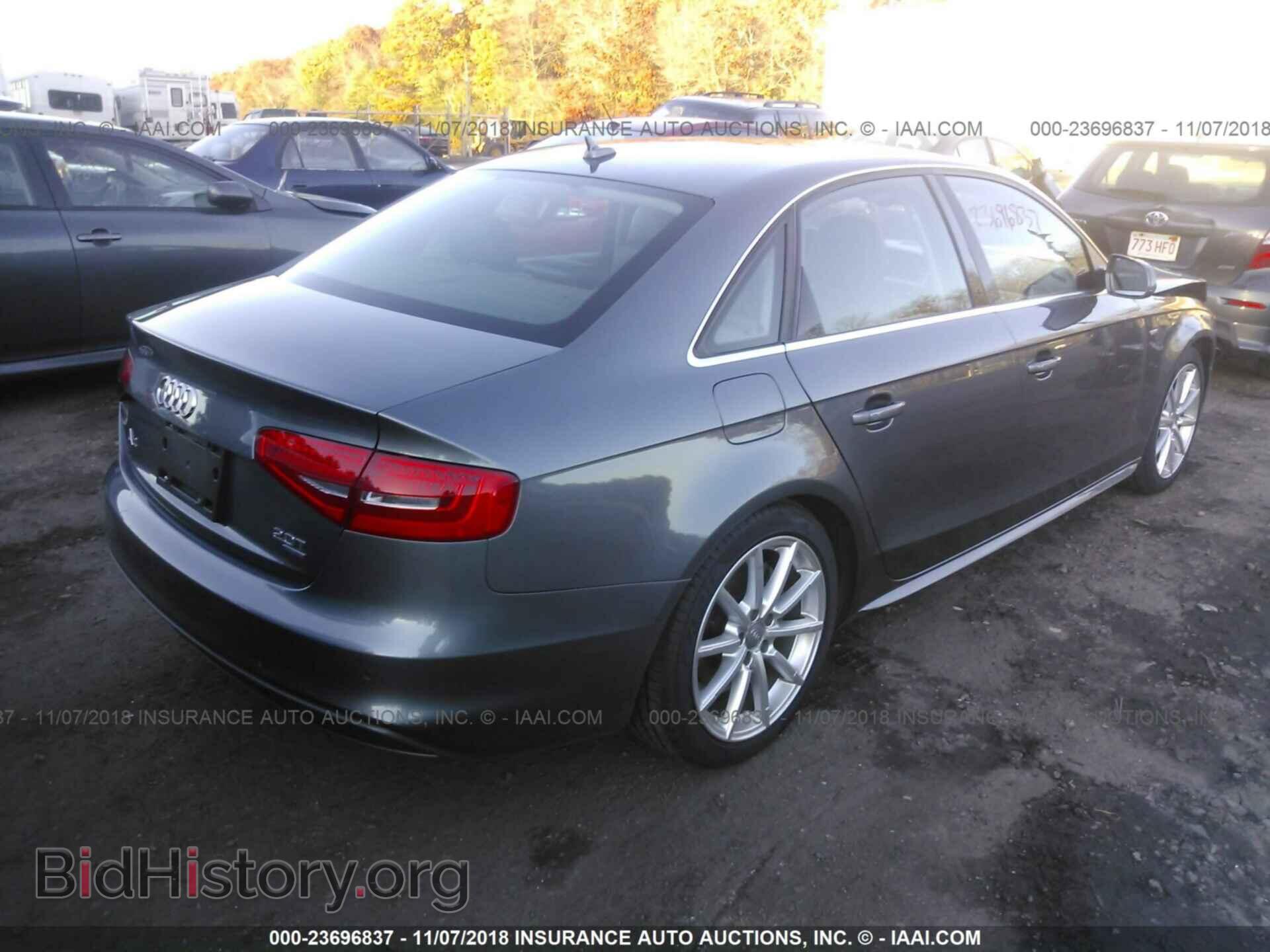 2014 AUDI A4 - VIN: WAUFFAFL2EN035629 - Photo 4