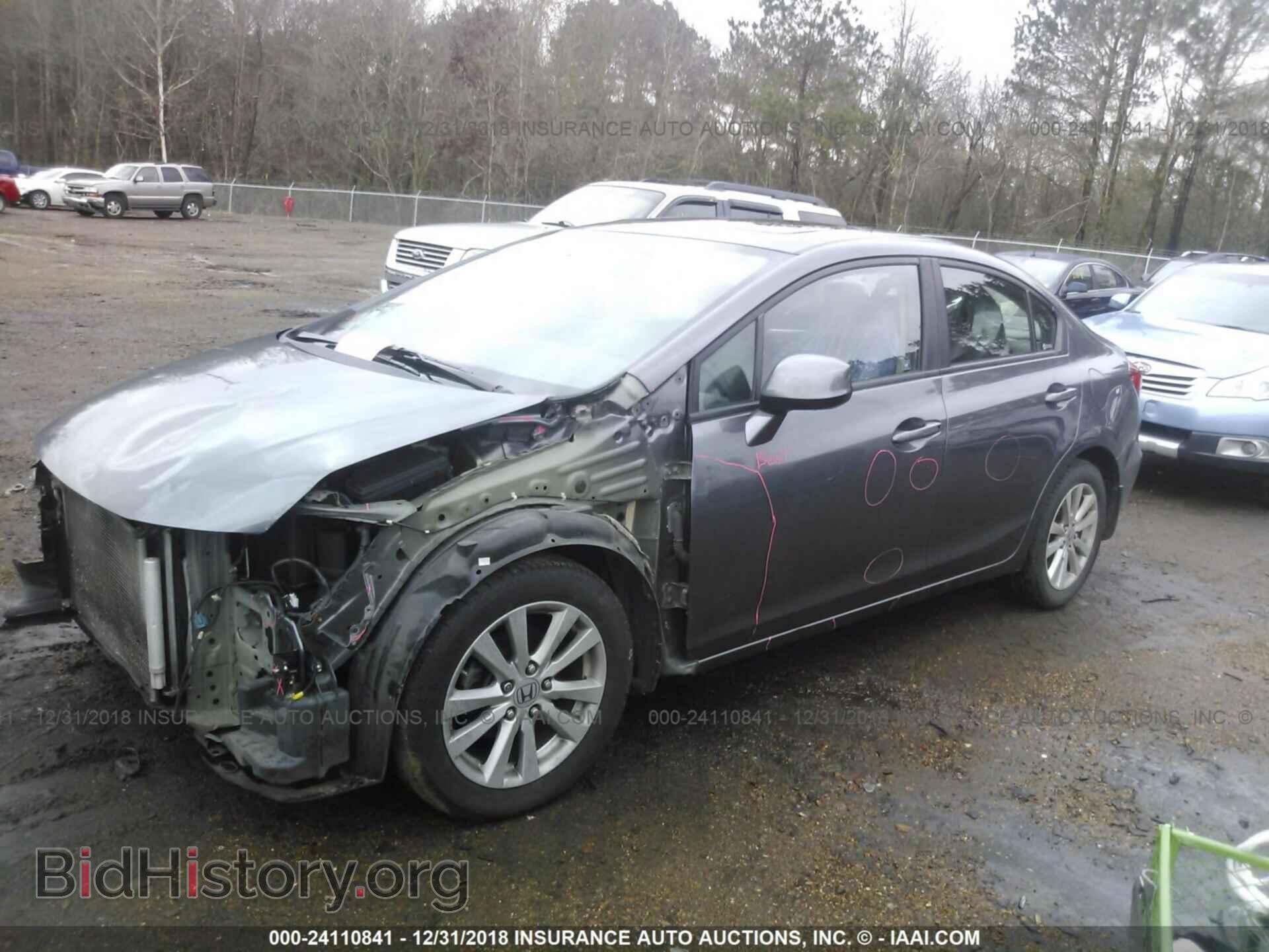 2012 HONDA CIVIC - VIN: 19XFB2F86CE108406 - Photo 2
