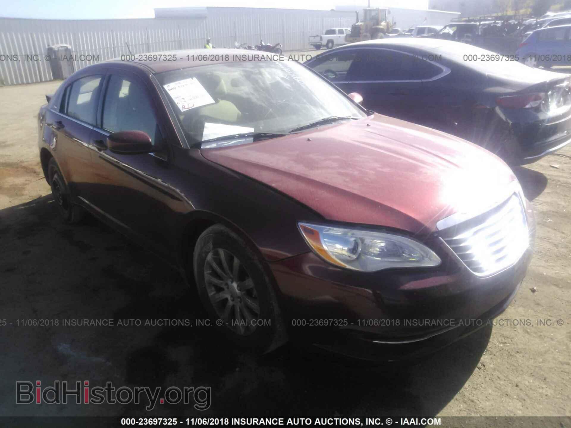 Фотография 1C3CCBBGXCN152809 - CHRYSLER 200 2012