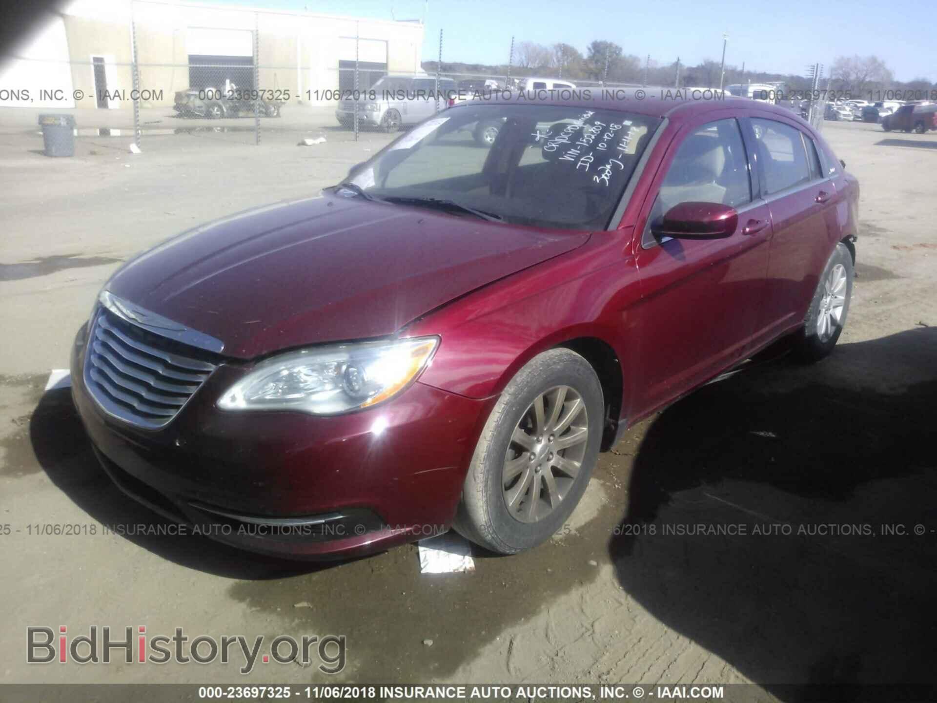 2012 CHRYSLER 200 - VIN: 1C3CCBBGXCN152809 - Фото 2