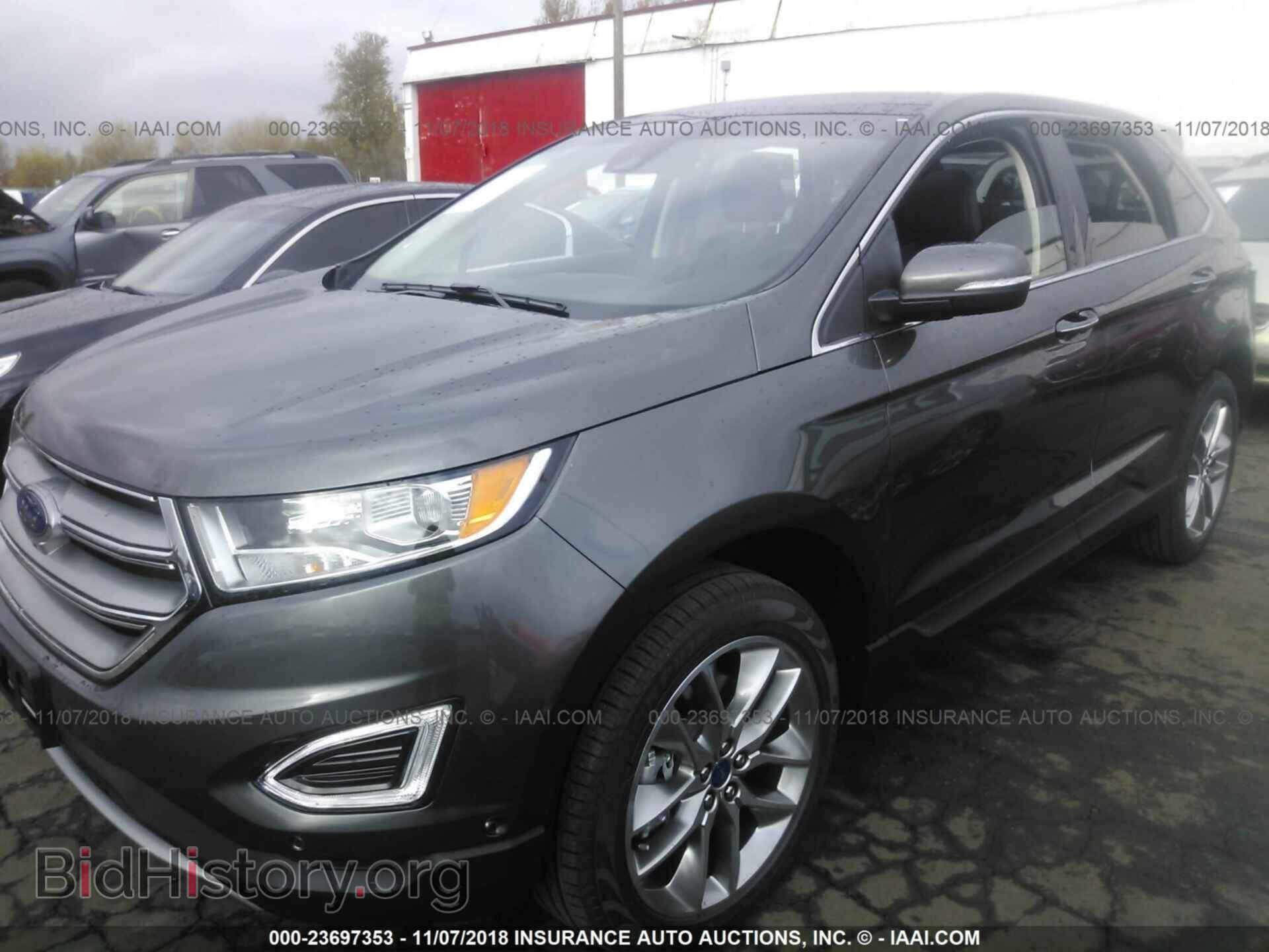 2018 FORD EDGE - VIN: 2FMPK4K94JBC07336 - Фото 2