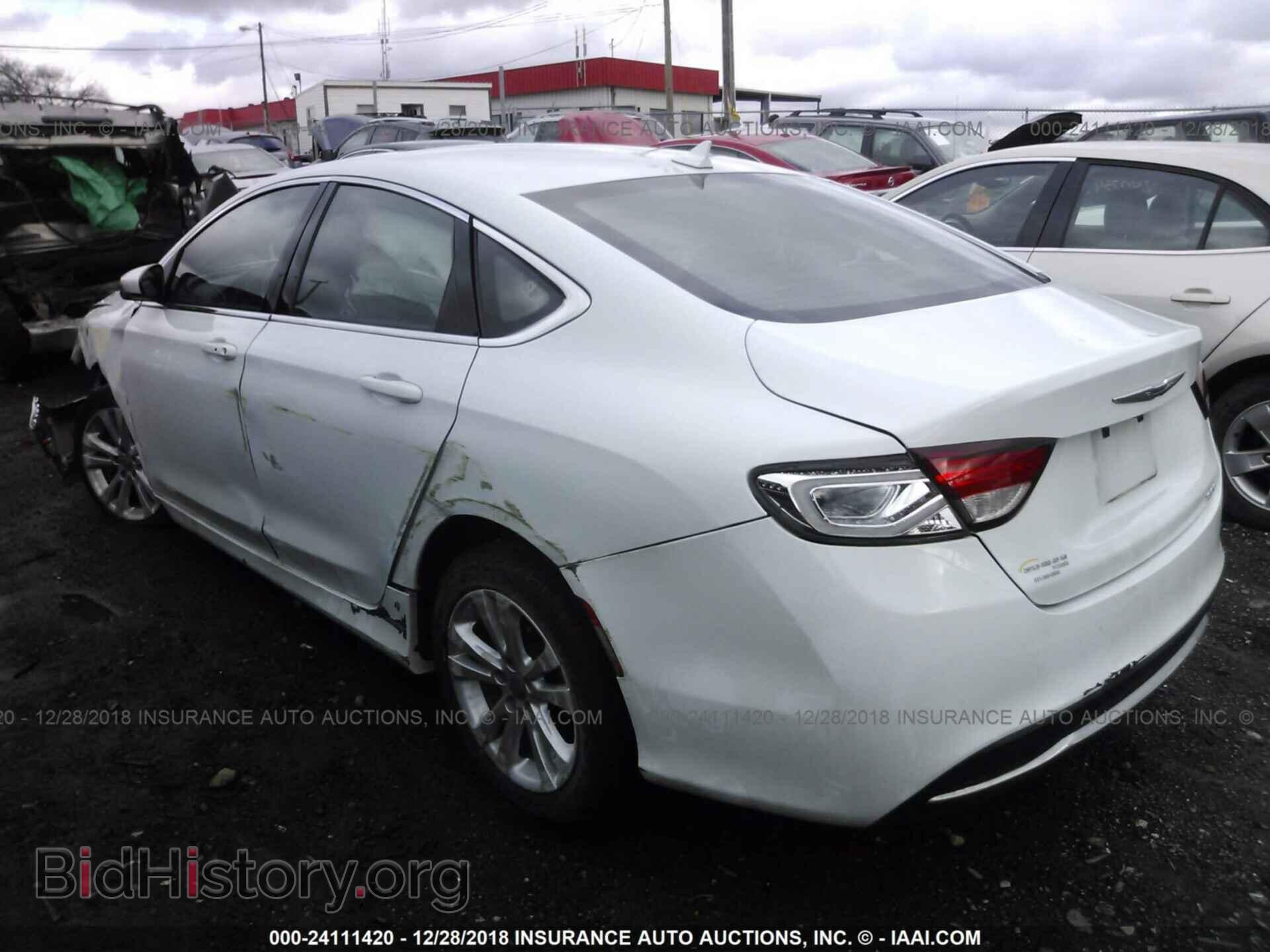 2016 CHRYSLER 200 - VIN: 1C3CCCAB4GN169896 - Фото 3