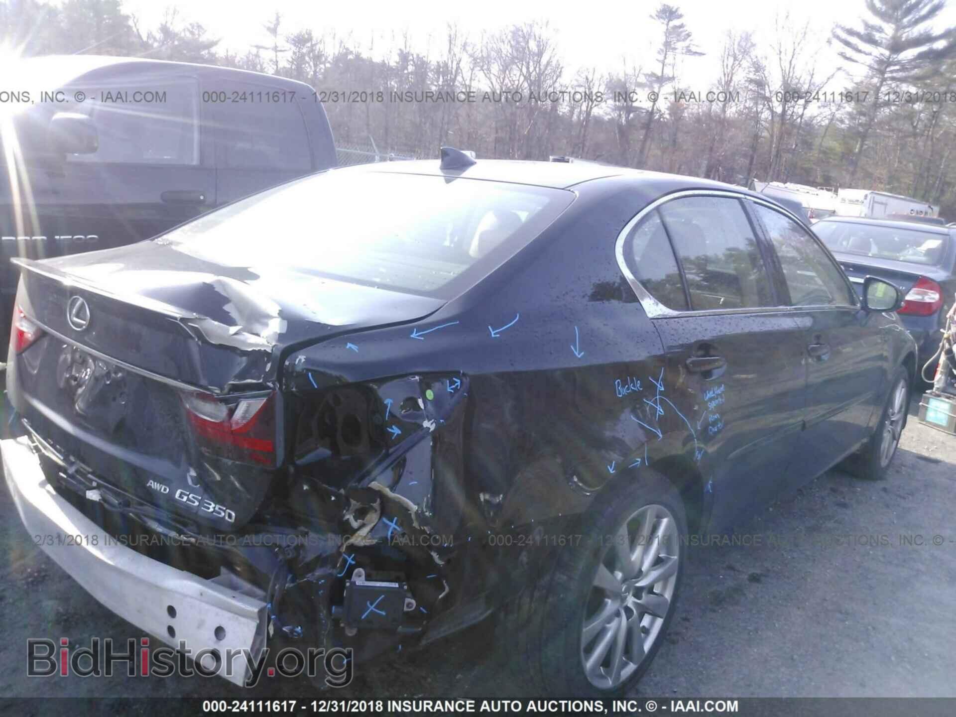 2015 LEXUS GS - VIN: JTHCE1BL2FA003012 - Фото 4
