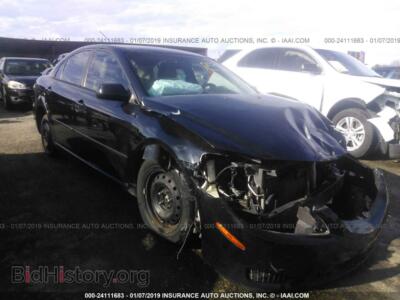 2007 Mazda 6, черный — VIN 1YVHP84C075M02531, IAAI