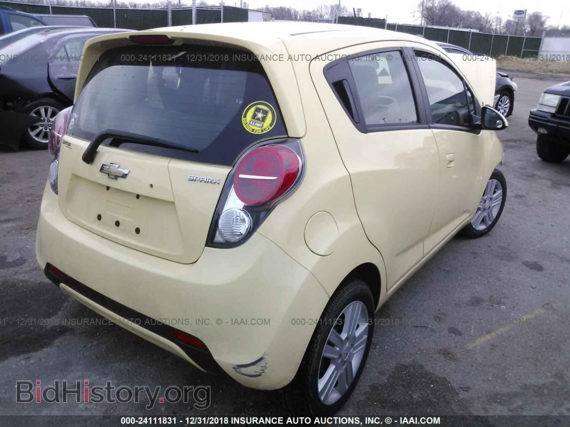 2014 CHEVROLET SPARK - VIN: KL8CD6S95EC577993 - Фото 4