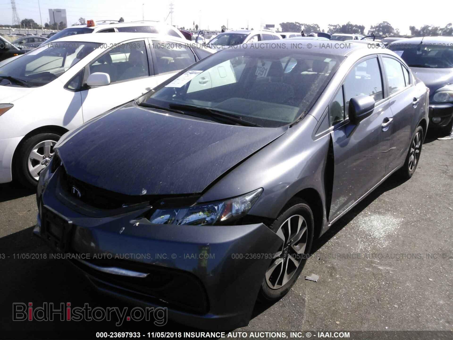 2014 HONDA CIVIC - VIN: 19XFB2F82EE214578 - Фото 2