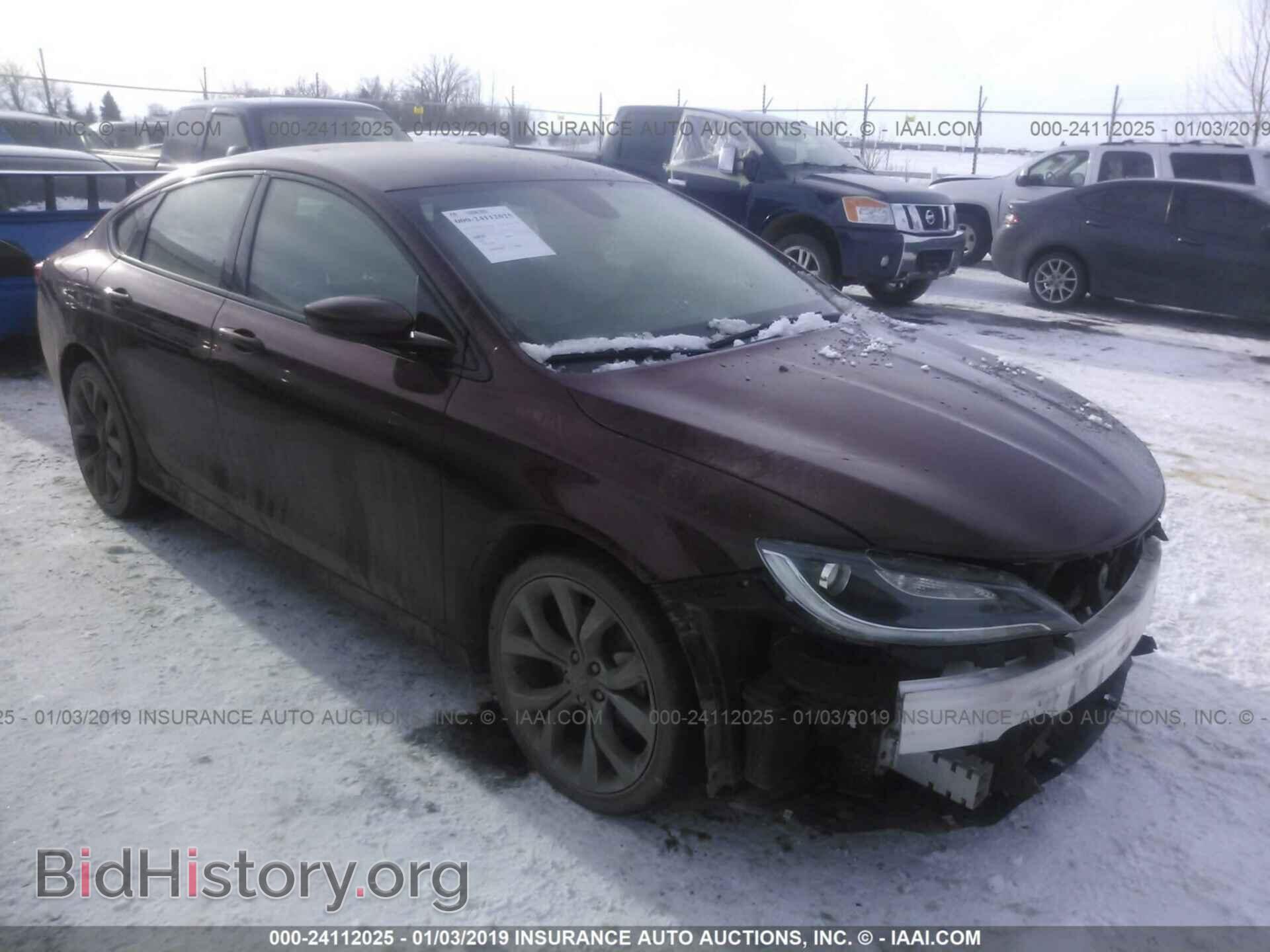 Фотография 1C3CCCBB3GN142431 - CHRYSLER 200 2016