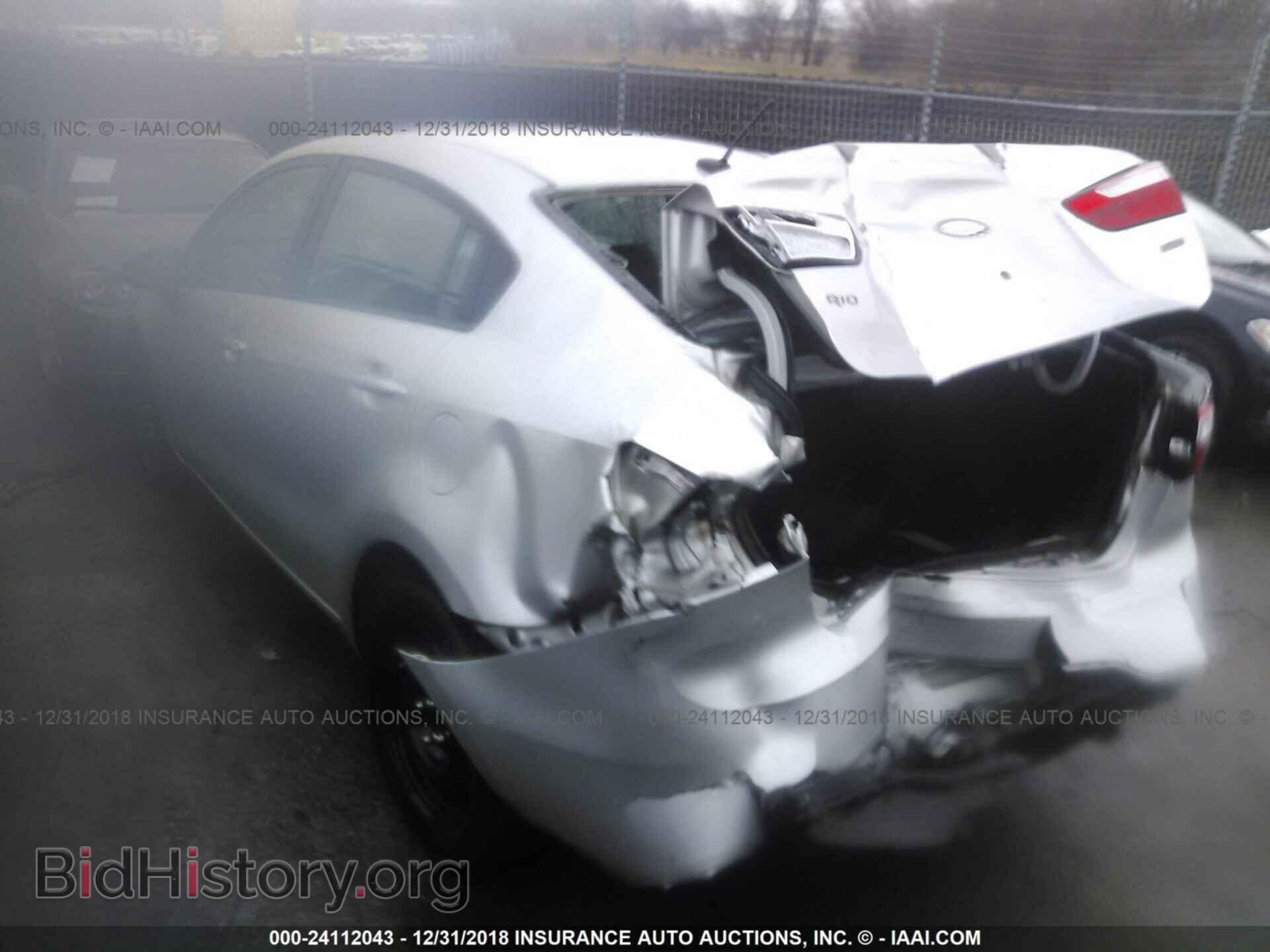 2013 KIA RIO - VIN: KNADM4A34D6282472 - Photo 3