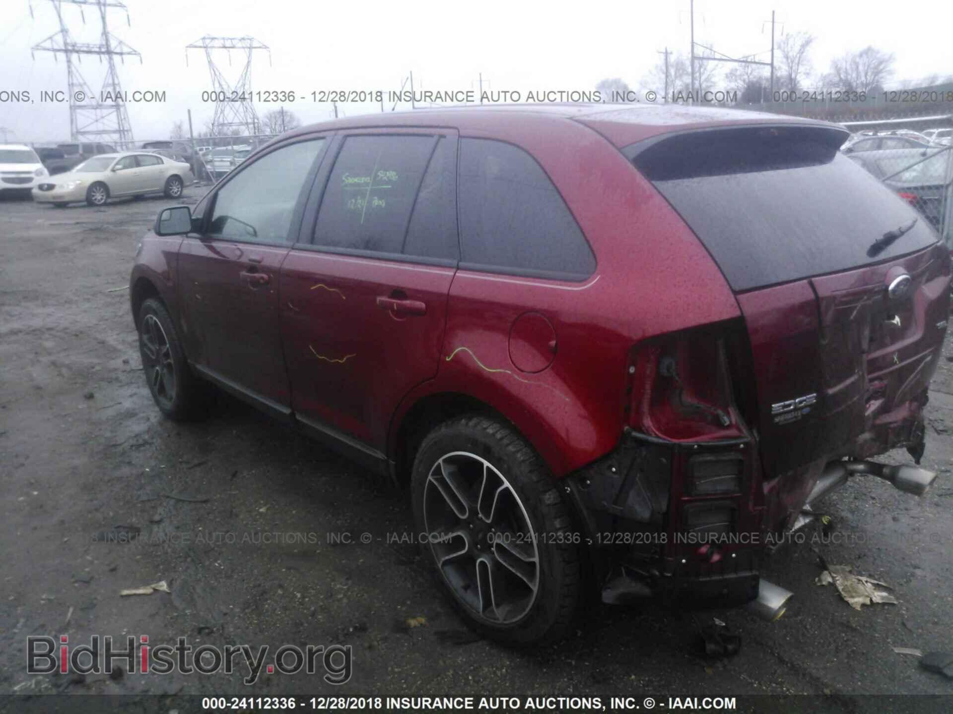 2013 FORD EDGE - VIN: 2FMDK3JC9DBB73344 - Фото 3