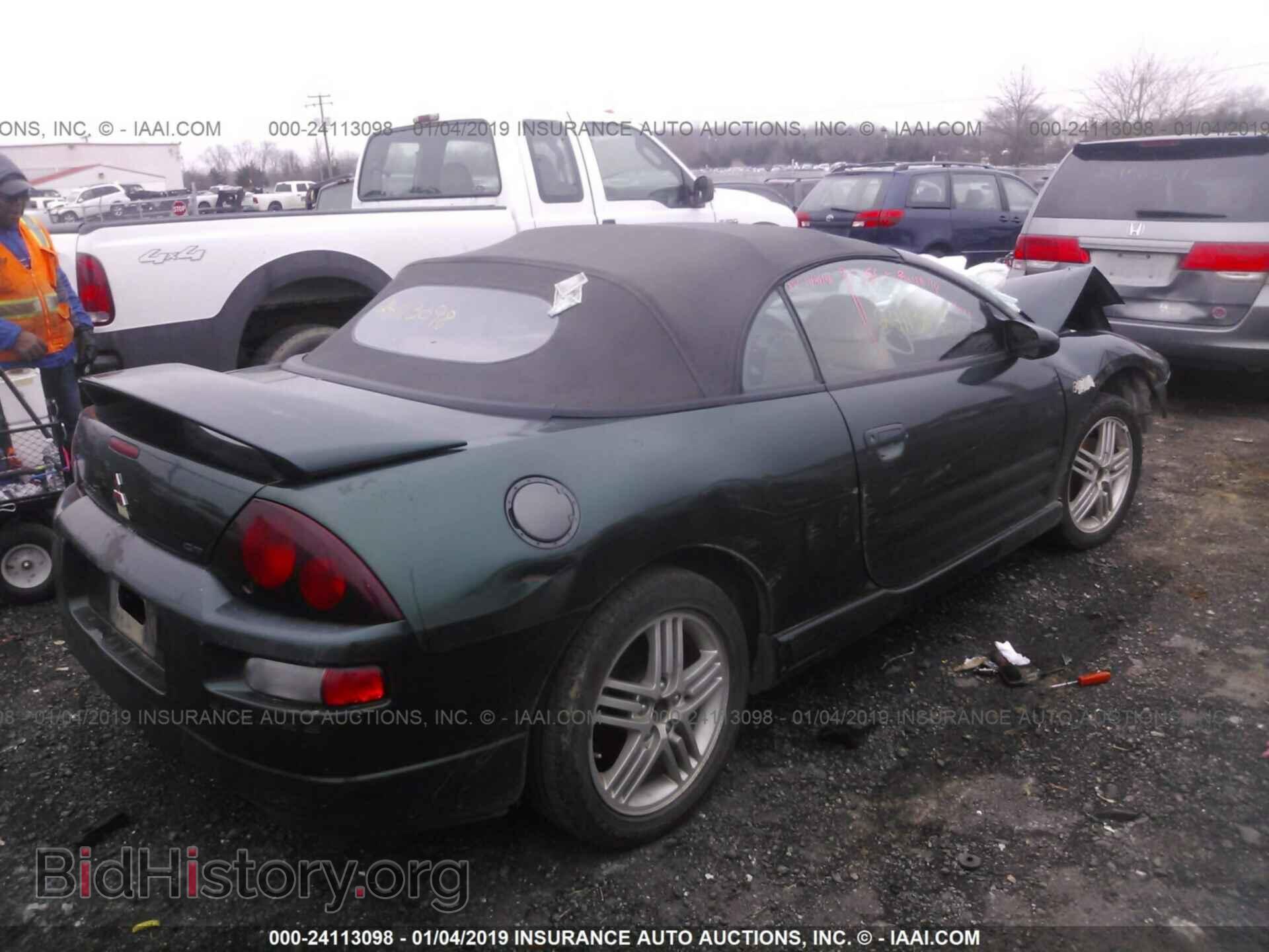 2001 MITSUBISHI ECLIPSE - VIN: 4A3AE85H81E011901 - Фото 4