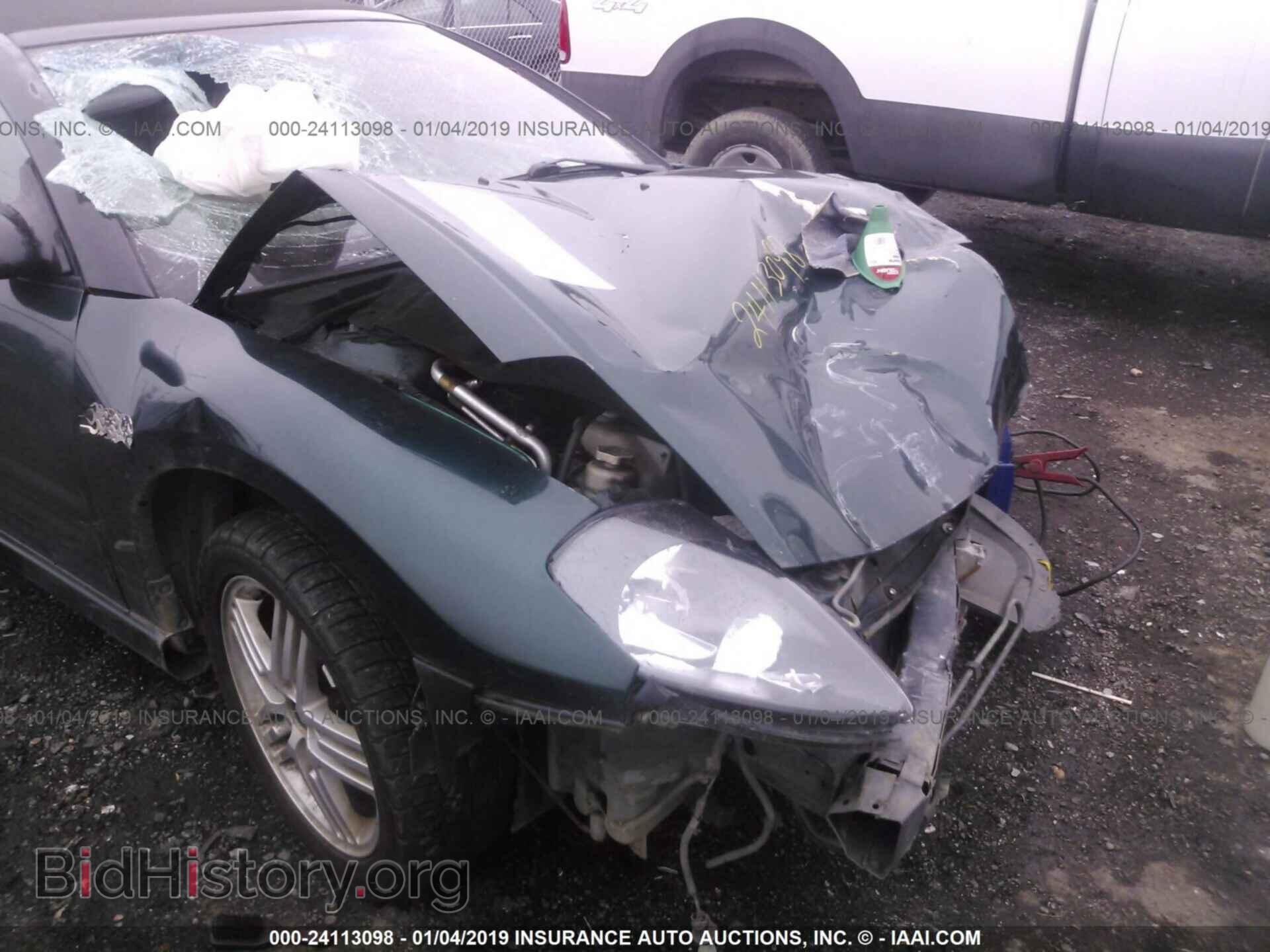2001 MITSUBISHI ECLIPSE - VIN: 4A3AE85H81E011901 - Фото 6