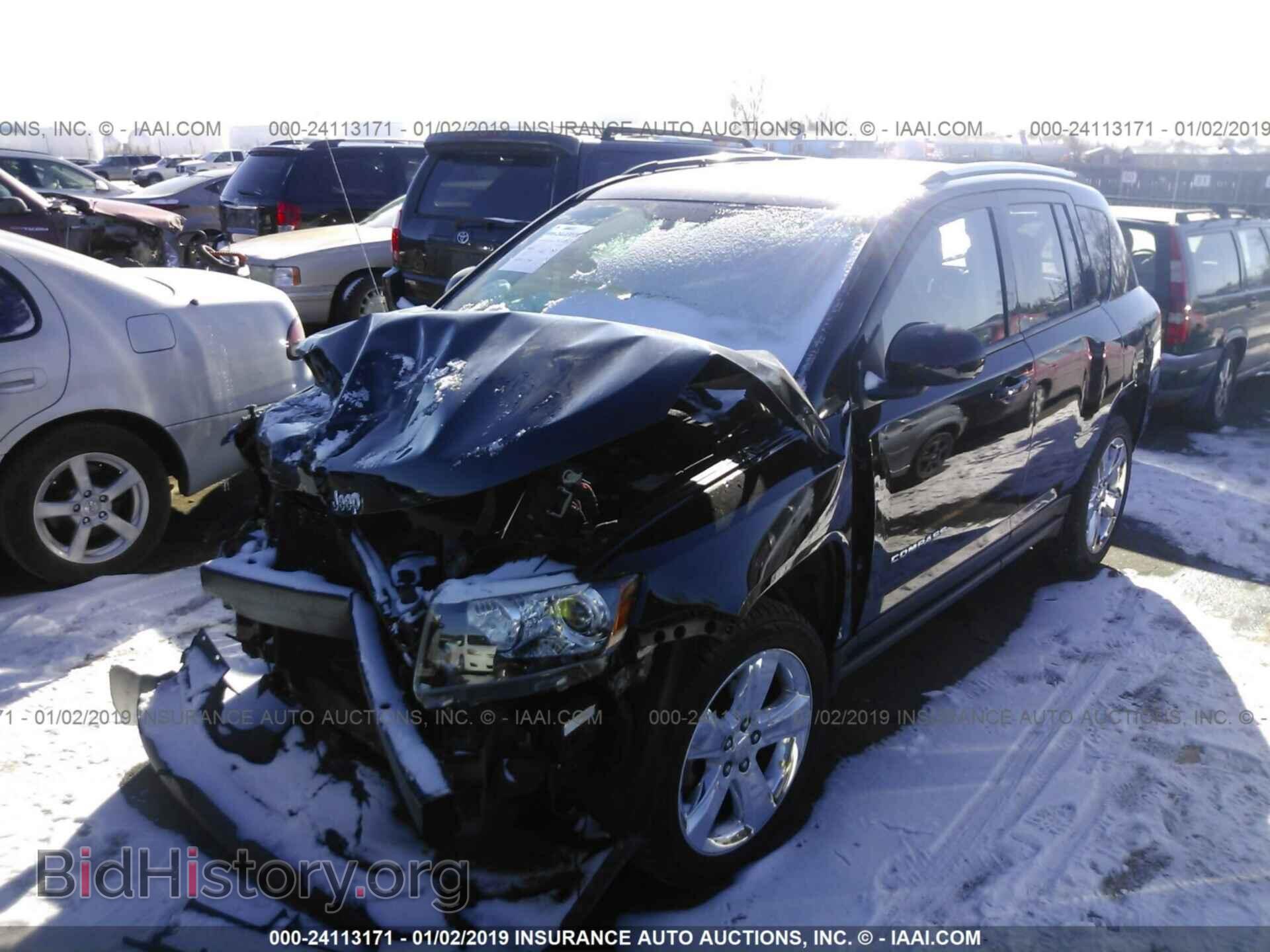 2014 JEEP COMPASS - VIN: 1C4NJDCB4ED734695 - Photo 2