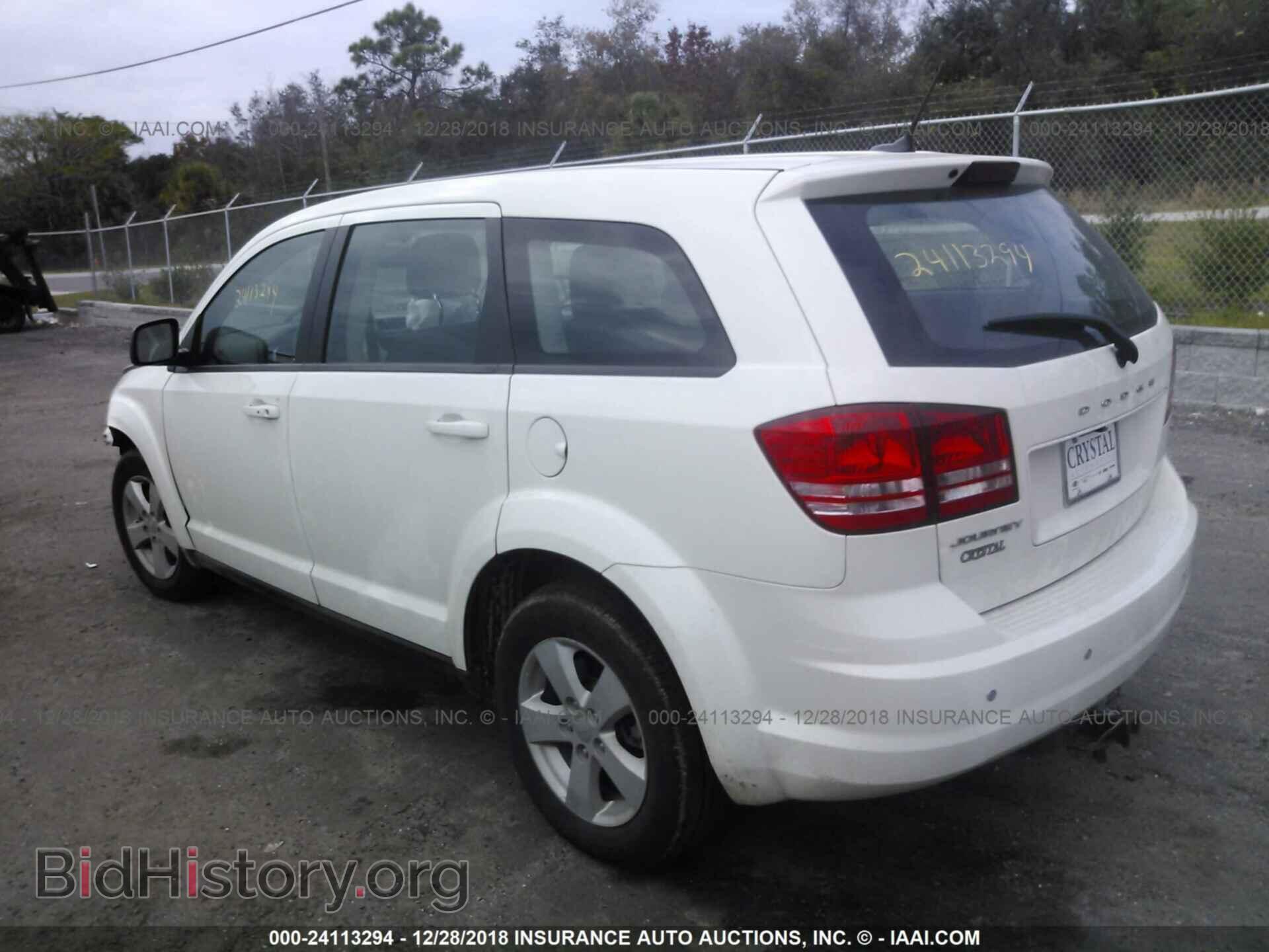 2013 DODGE JOURNEY - VIN: 3C4PDCAB0DT612292 - Фото 3
