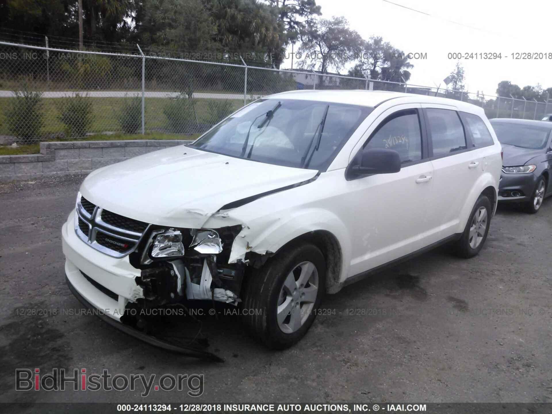 2013 DODGE JOURNEY - VIN: 3C4PDCAB0DT612292 - Фото 4
