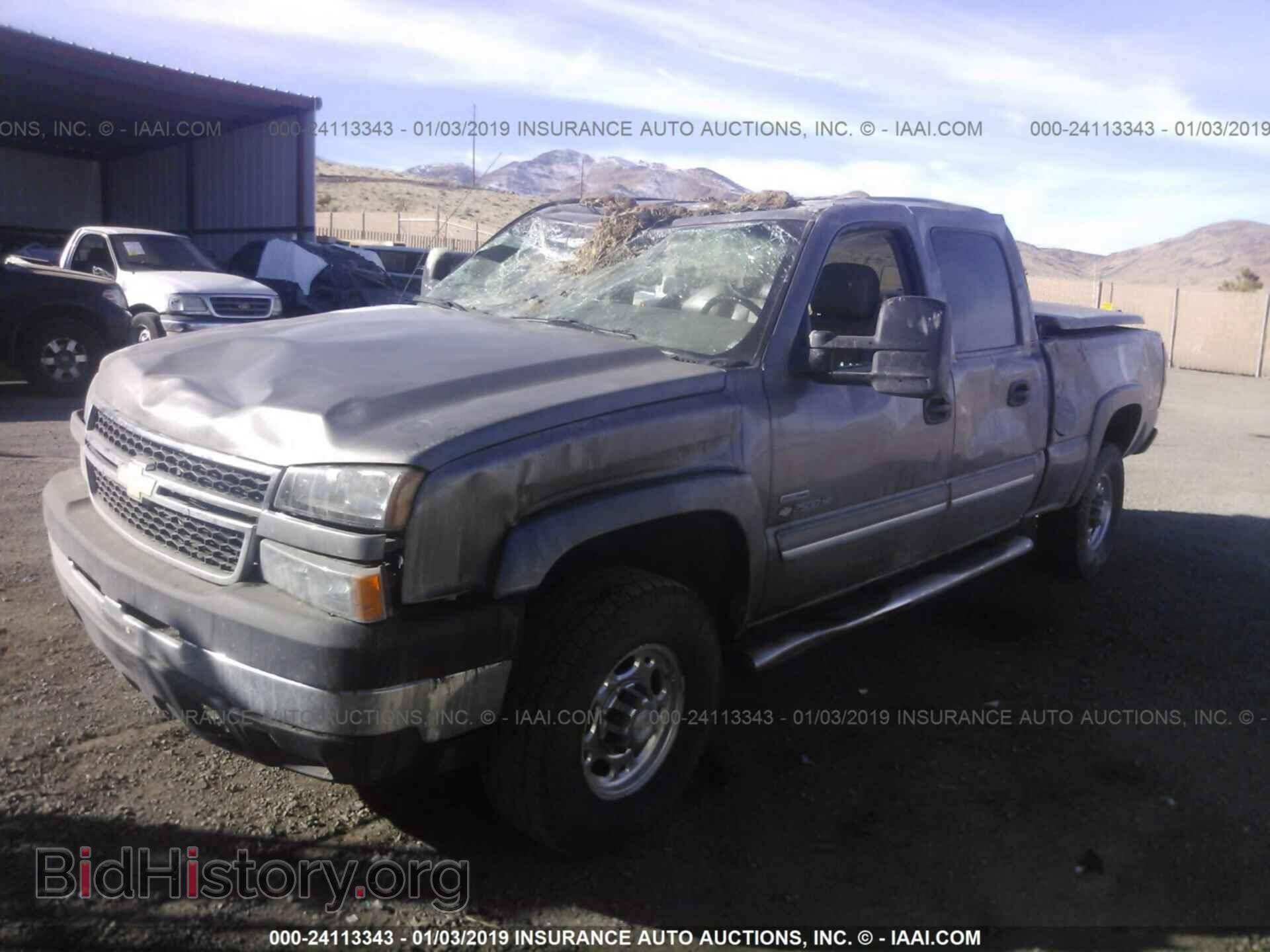 2006 CHEVROLET SILVERADO - VIN: 1GCHK23D76F237145 - Фото 2