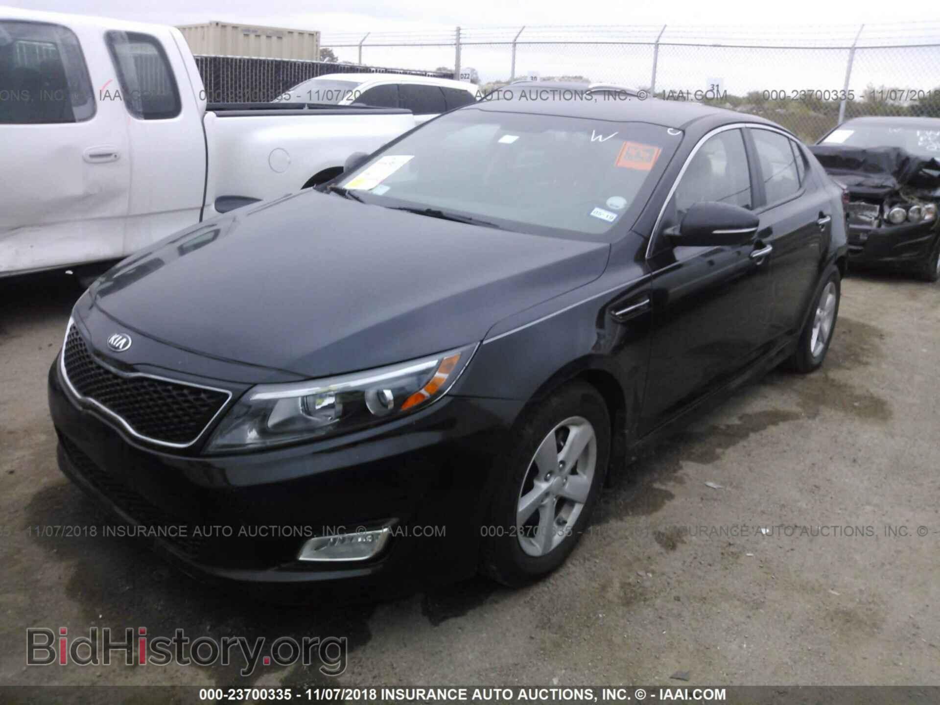 2015 KIA OPTIMA - VIN: KNAGM4A73F5659432 - Фото 2