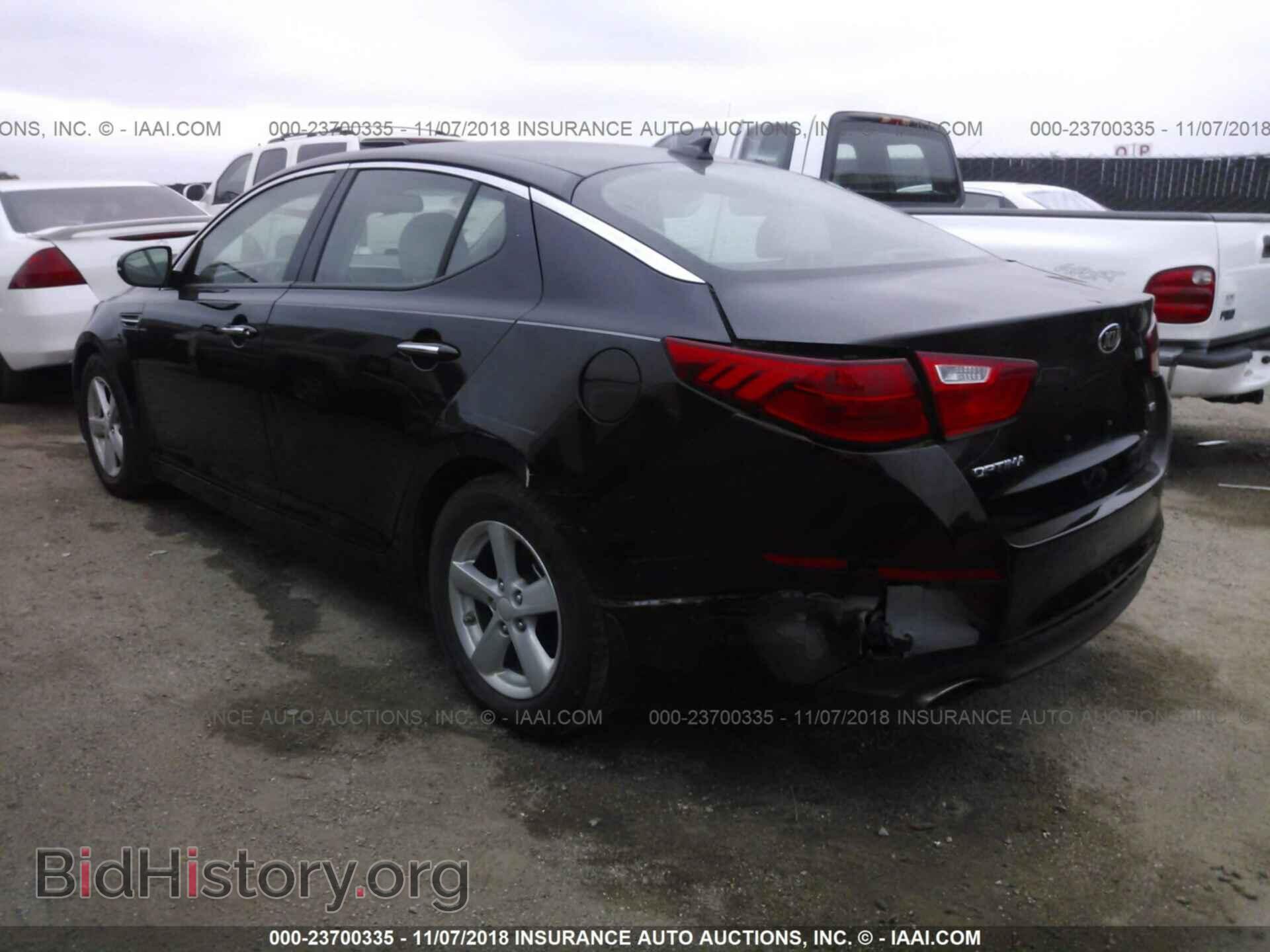 2015 KIA OPTIMA - VIN: KNAGM4A73F5659432 - Фото 3