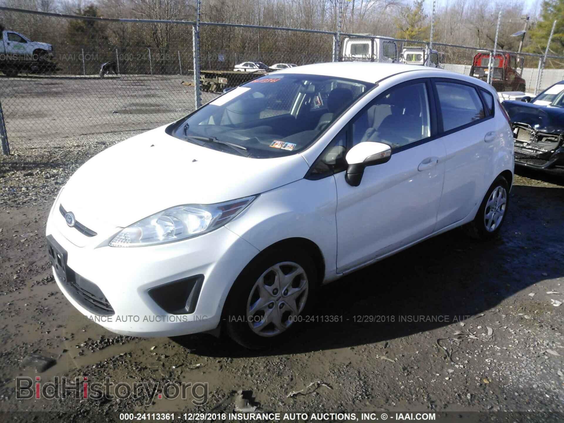 2013 FORD FIESTA - VIN: 3FADP4EJ6DM227174 - Фото 2
