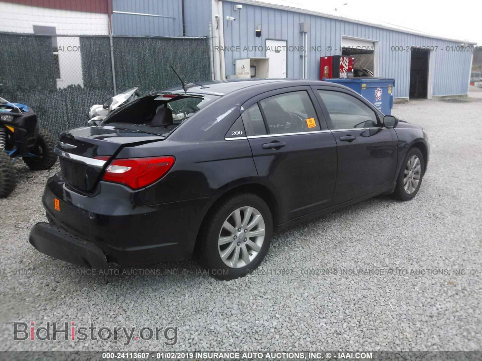 2012 CHRYSLER 200 - VIN: 1C3CCBBB9CN267356 - Фото 4
