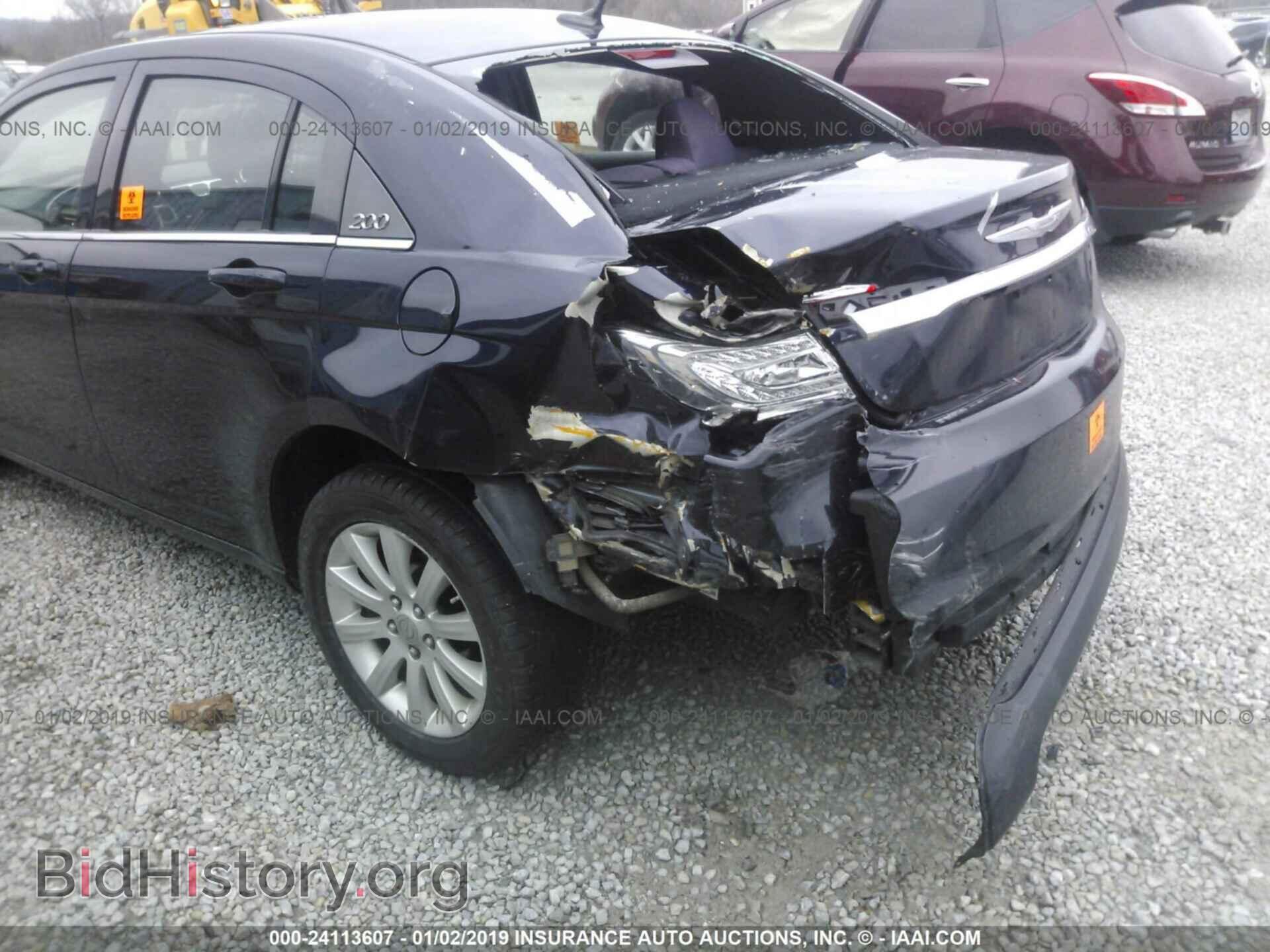 2012 CHRYSLER 200 - VIN: 1C3CCBBB9CN267356 - Фото 6