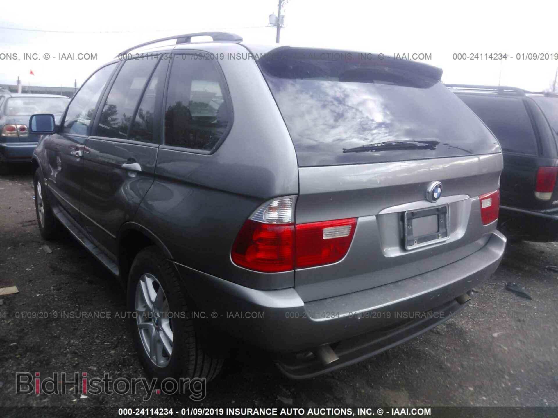 2005 BMW X5 - VIN: 5UXFA13575LY17815 - Фото 3