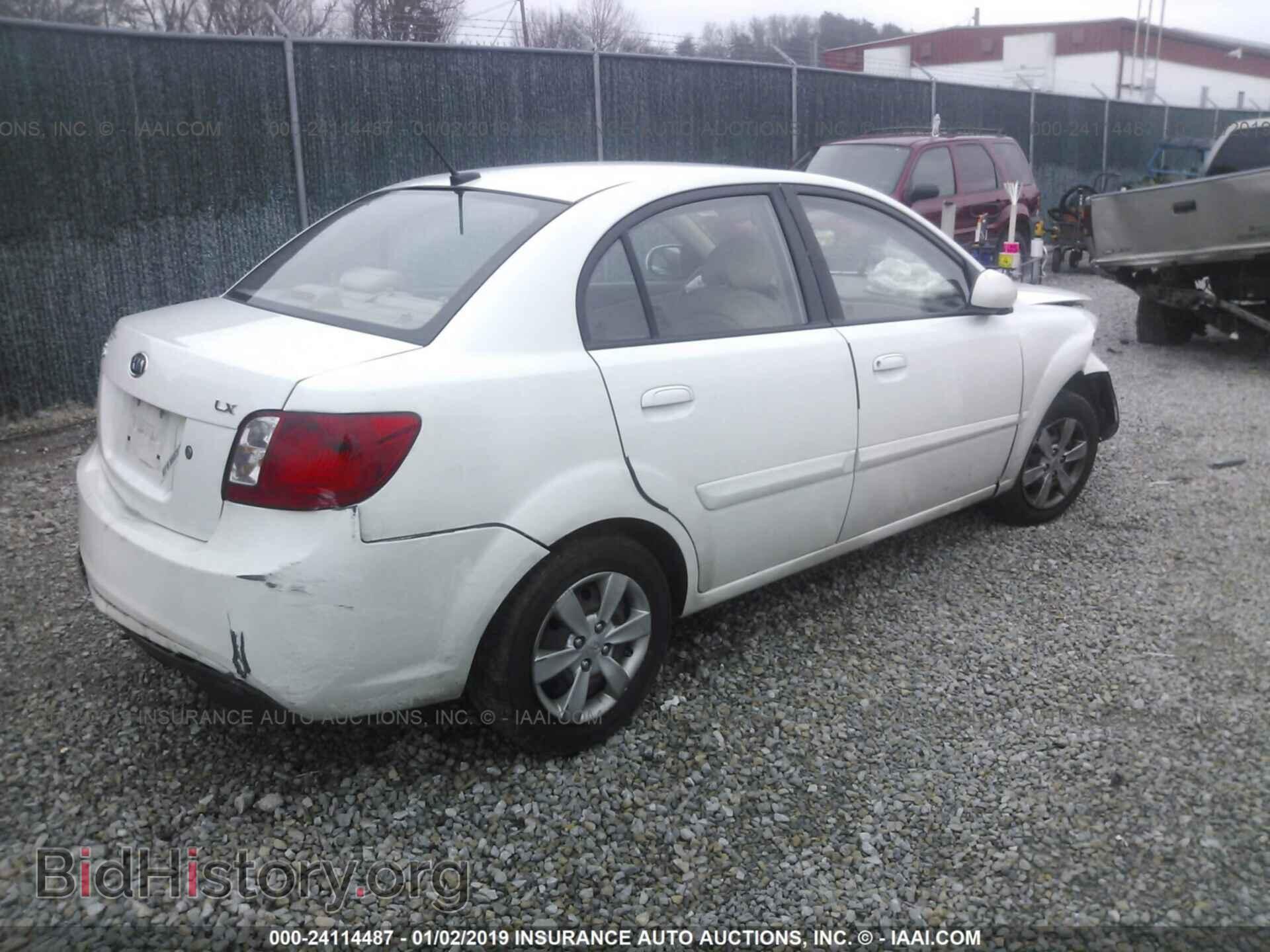 2011 KIA RIO - VIN: KNADH4A31B6944767 - Фото 4