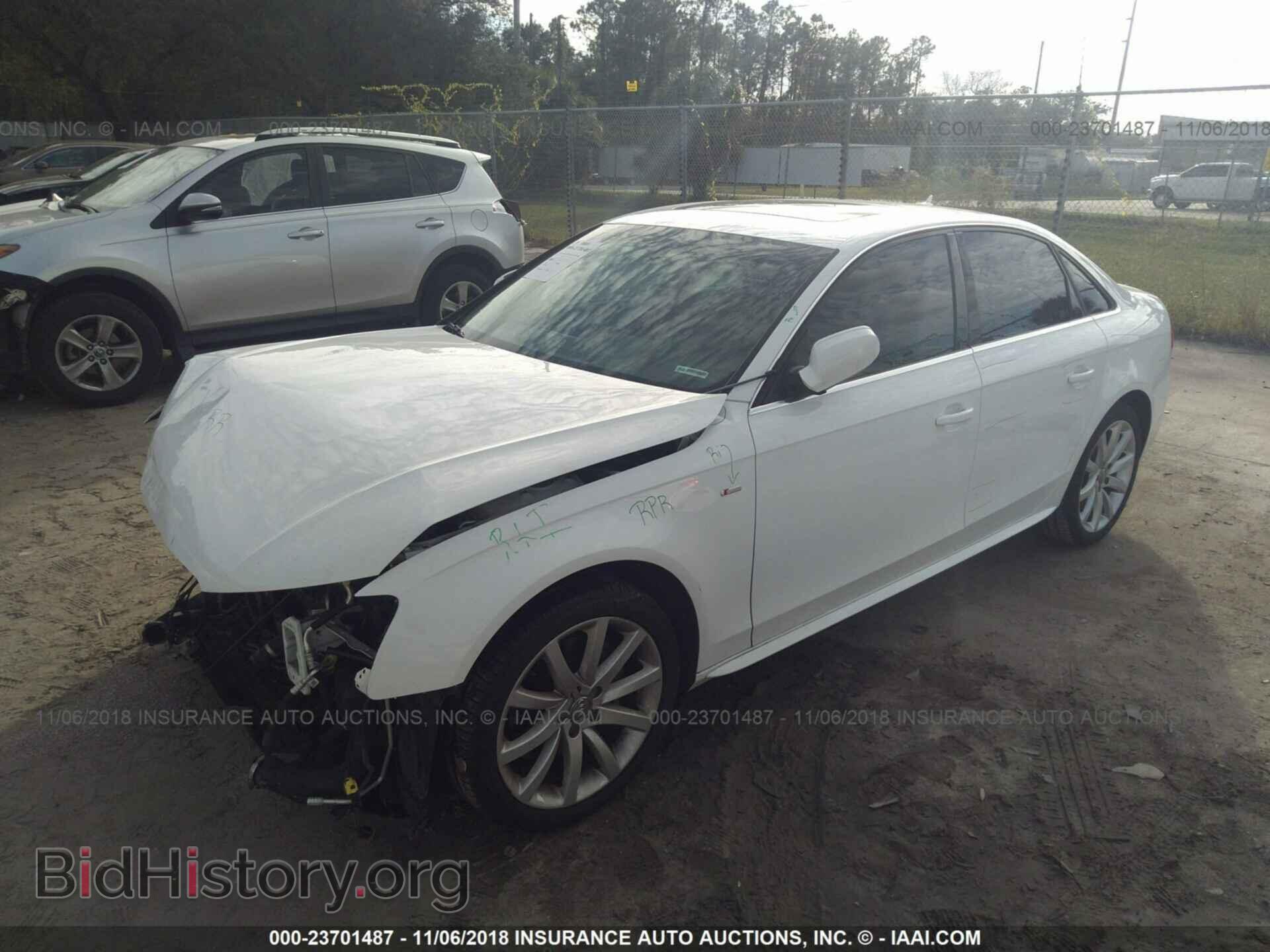 2014 AUDI A4 - VIN: WAUAFAFL4EN031690 - Photo 2