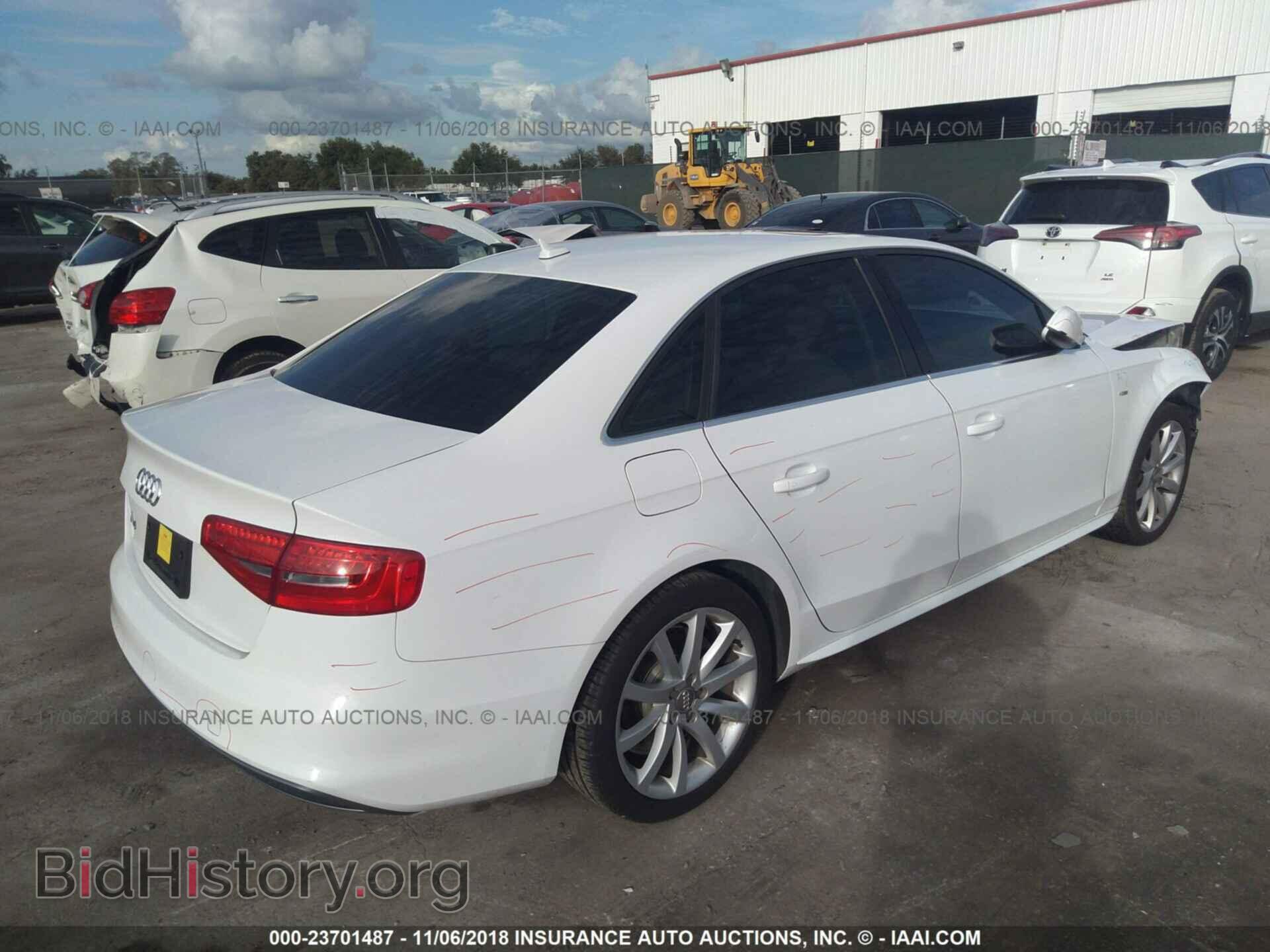 2014 AUDI A4 - VIN: WAUAFAFL4EN031690 - Photo 4