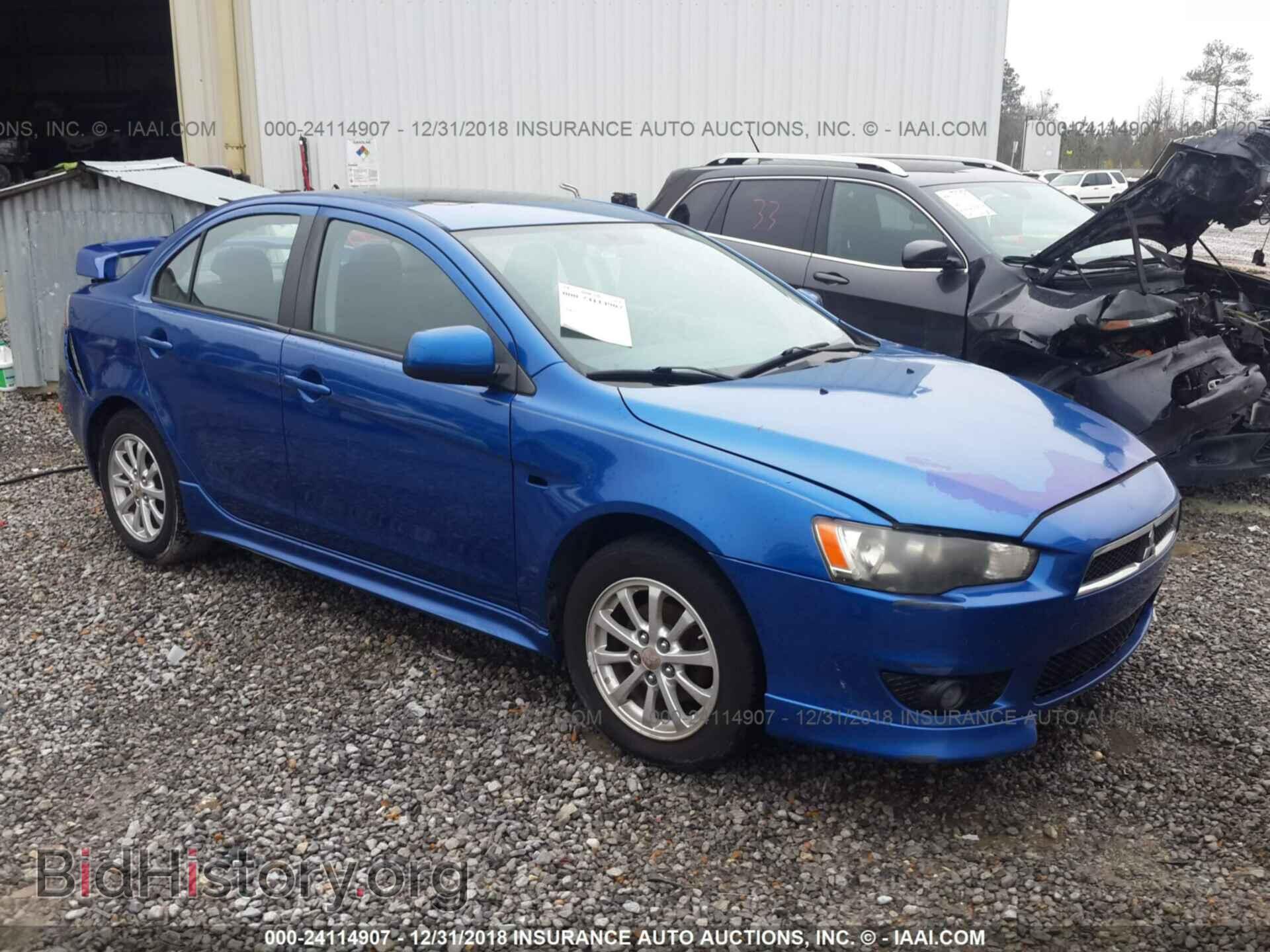 Photo JA32U2FU3AU008900 - MITSUBISHI LANCER 2010