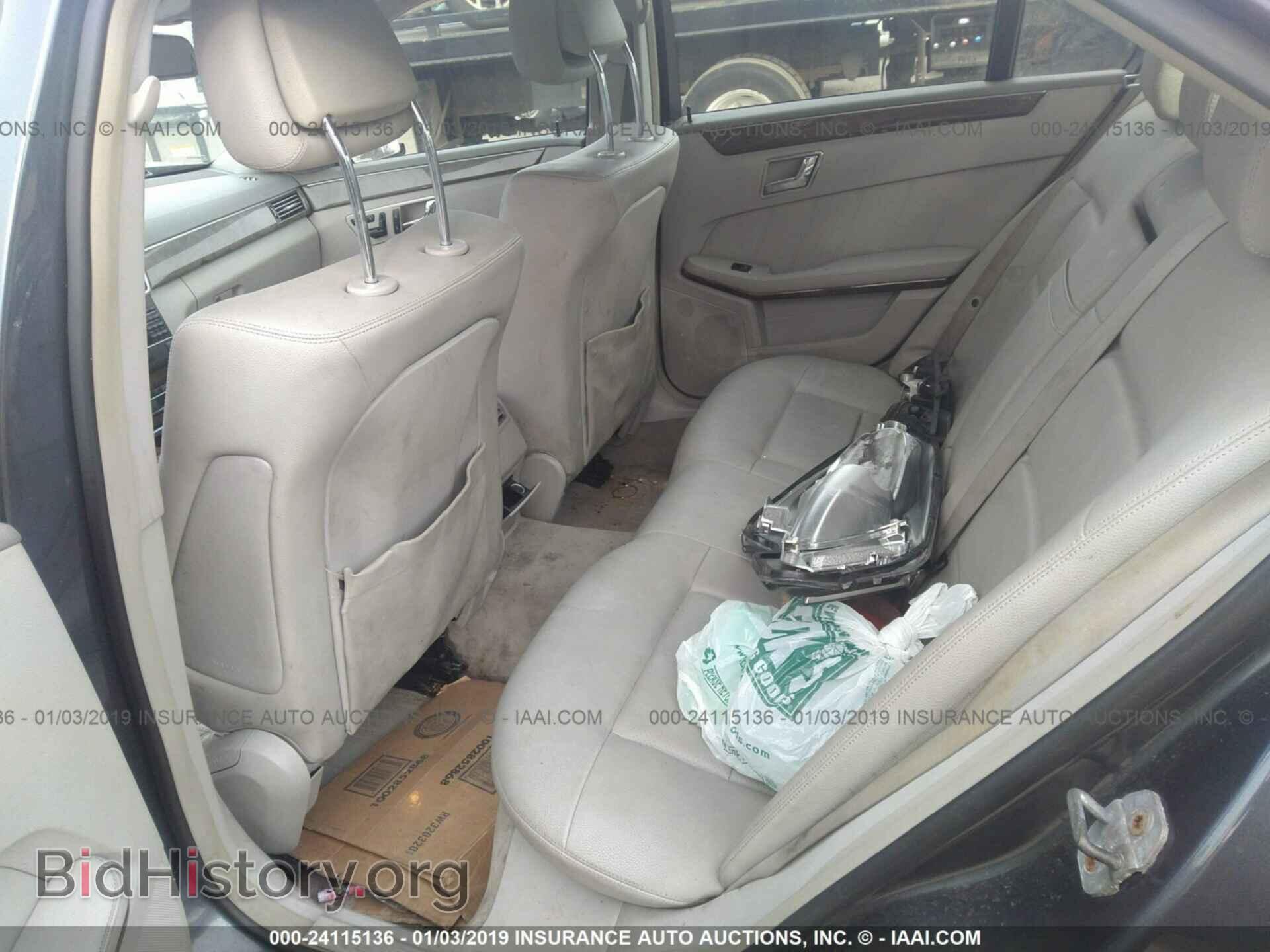 2010 MERCEDES-BENZ E - VIN: WDDHF8HB4AA136848 - Фото 8