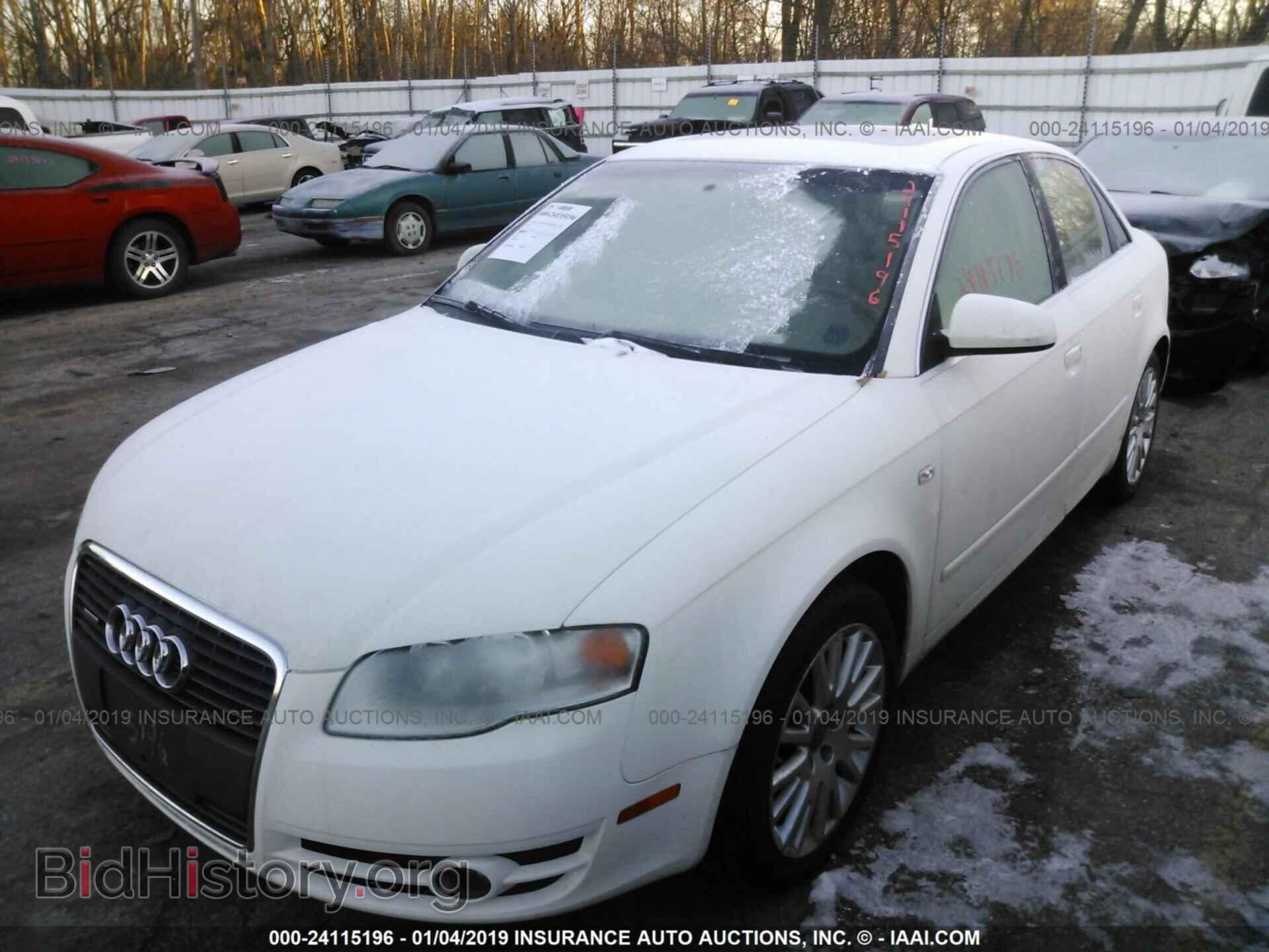 2006 AUDI A4 - VIN: WAUDF78E16A127235 - Фото 2