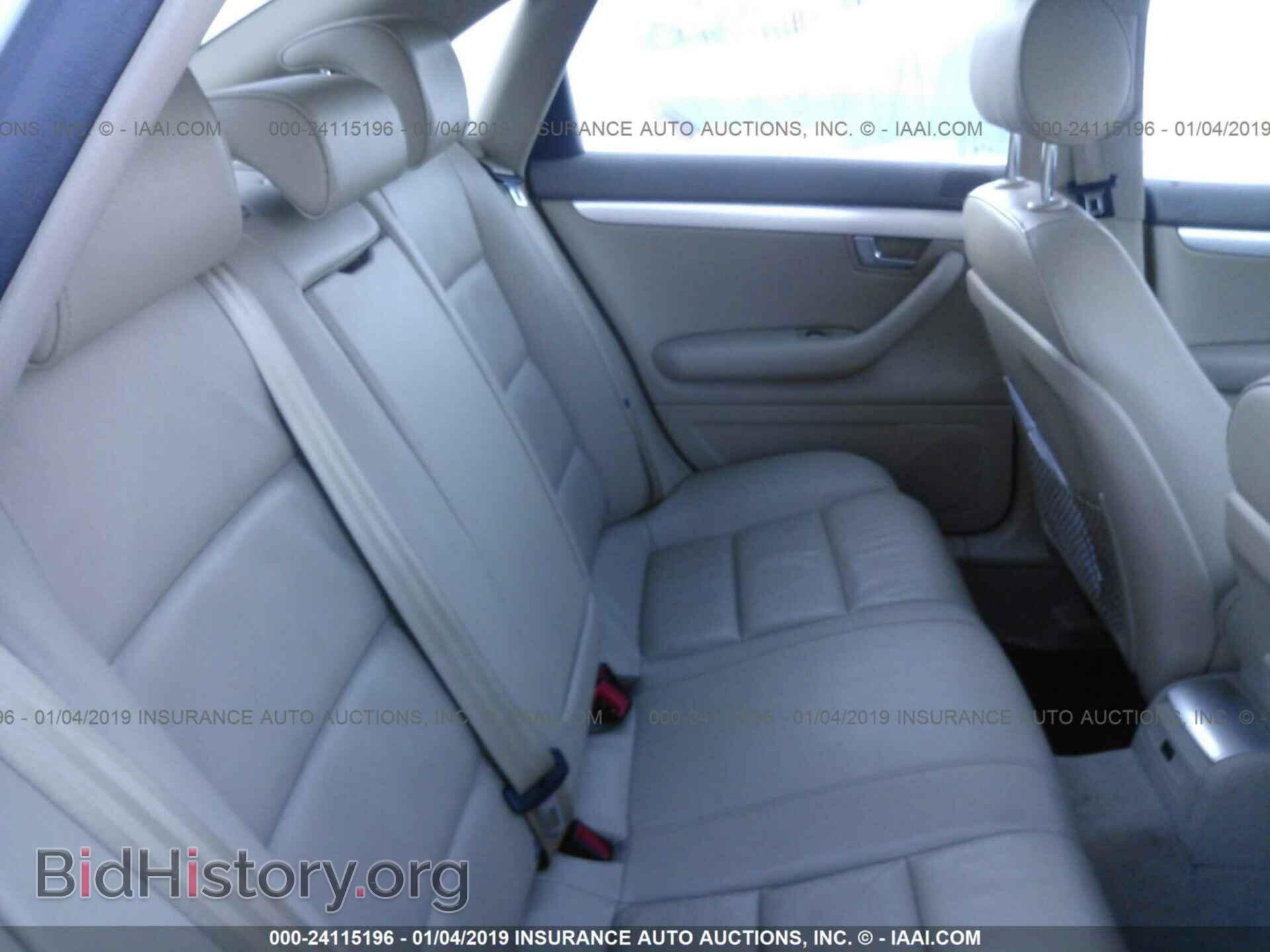 2006 AUDI A4 - VIN: WAUDF78E16A127235 - Фото 8