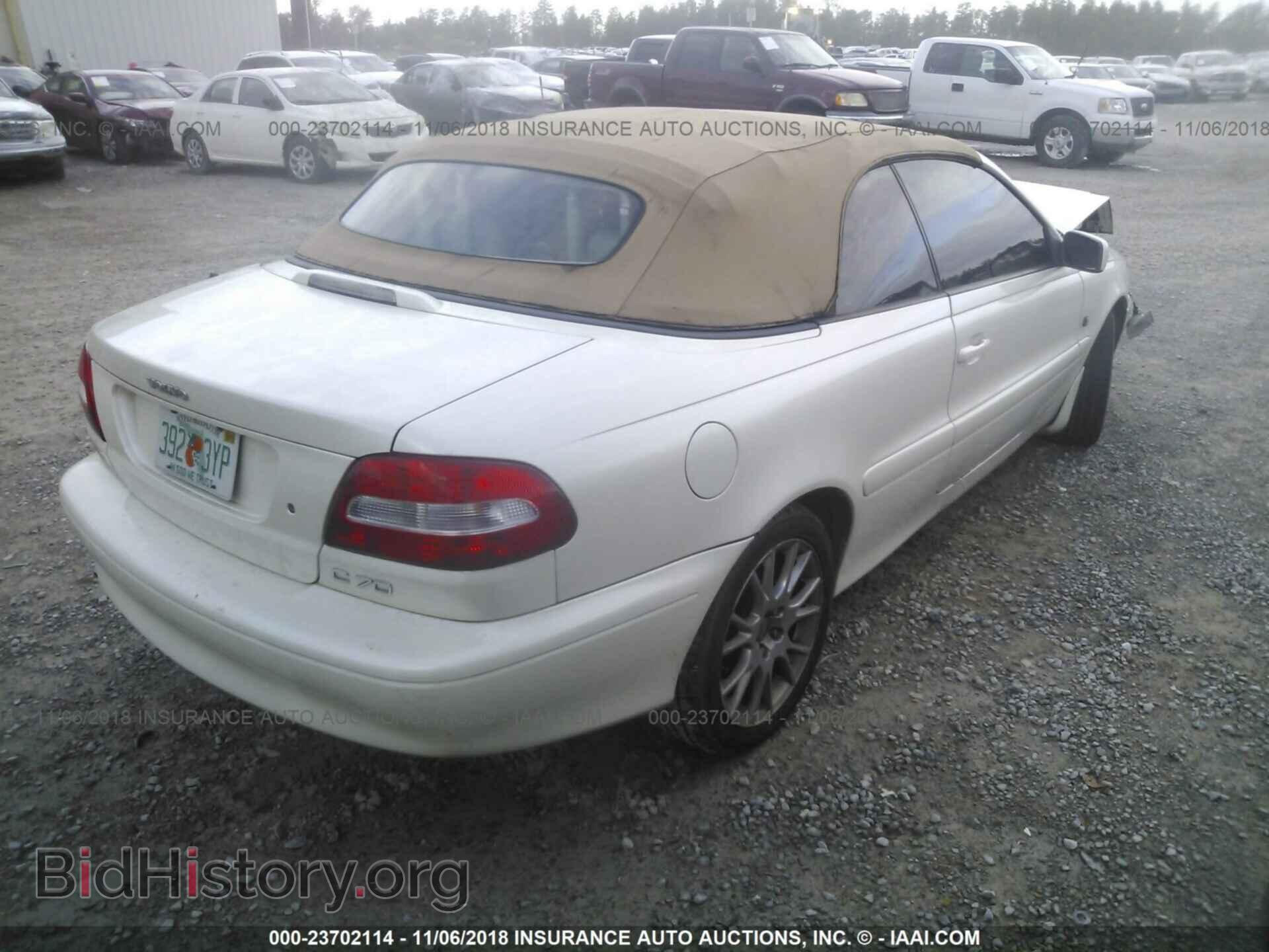 2004 VOLVO C70 - VIN: YV1NC63D64J062141 - Фото 4