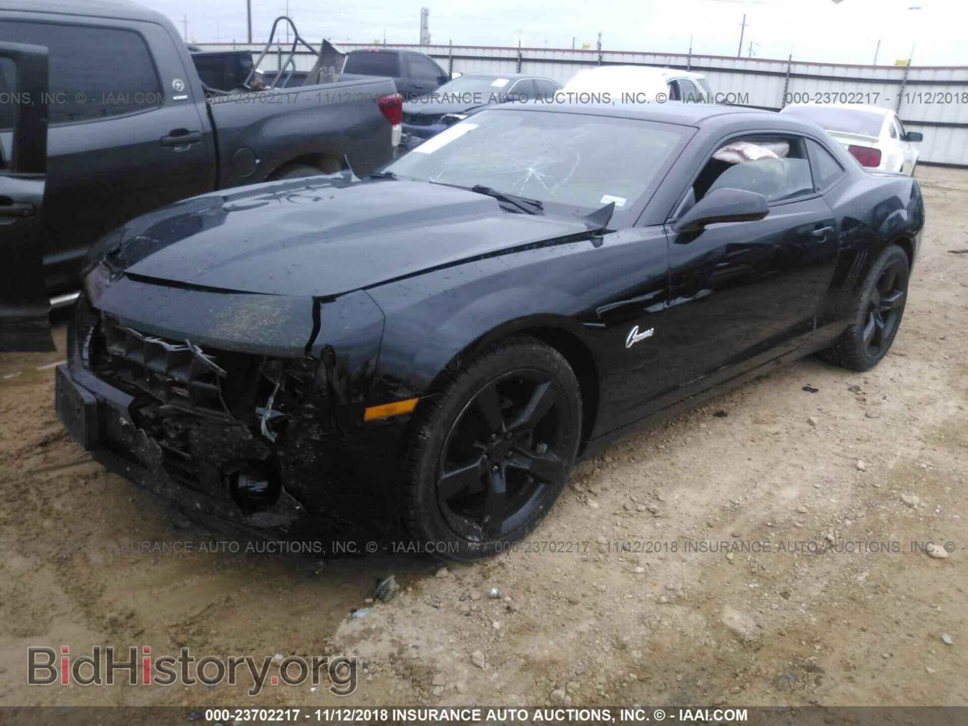 2012 CHEVROLET CAMARO - VIN: 2G1FB1E31C9115691 - Фото 2