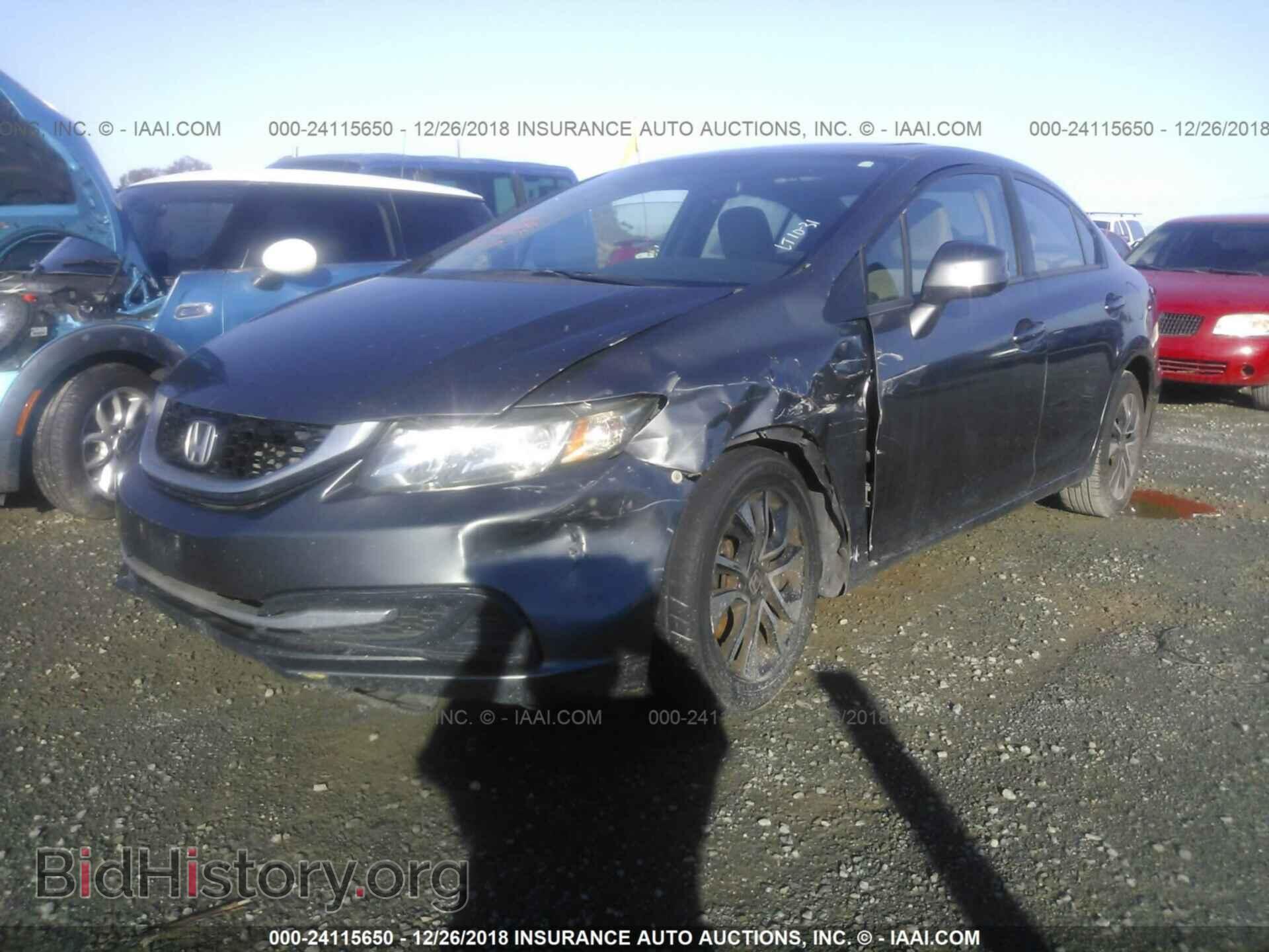 2013 HONDA CIVIC - VIN: 19XFB2F83DE225121 - Фото 2