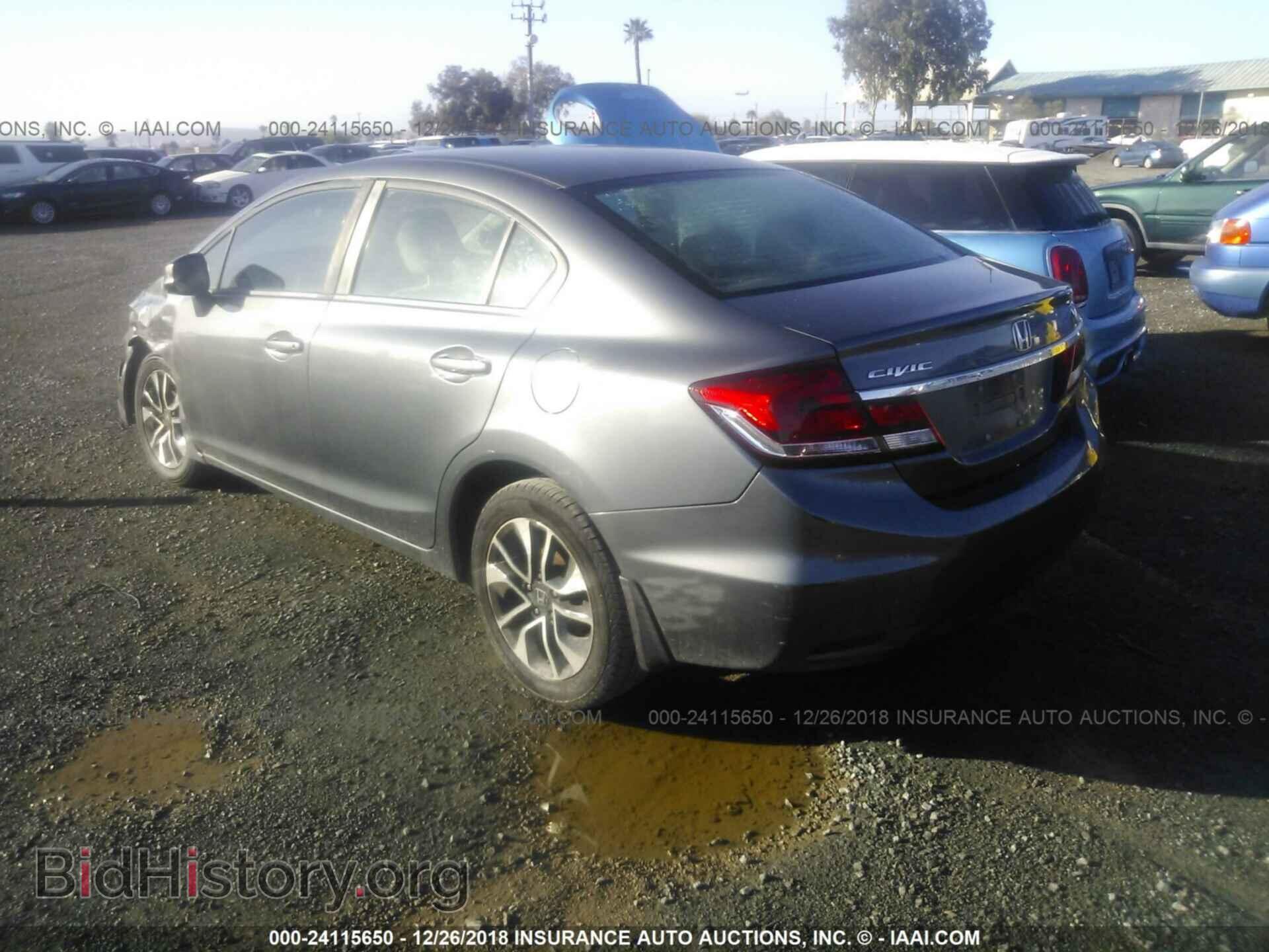 2013 HONDA CIVIC - VIN: 19XFB2F83DE225121 - Фото 3