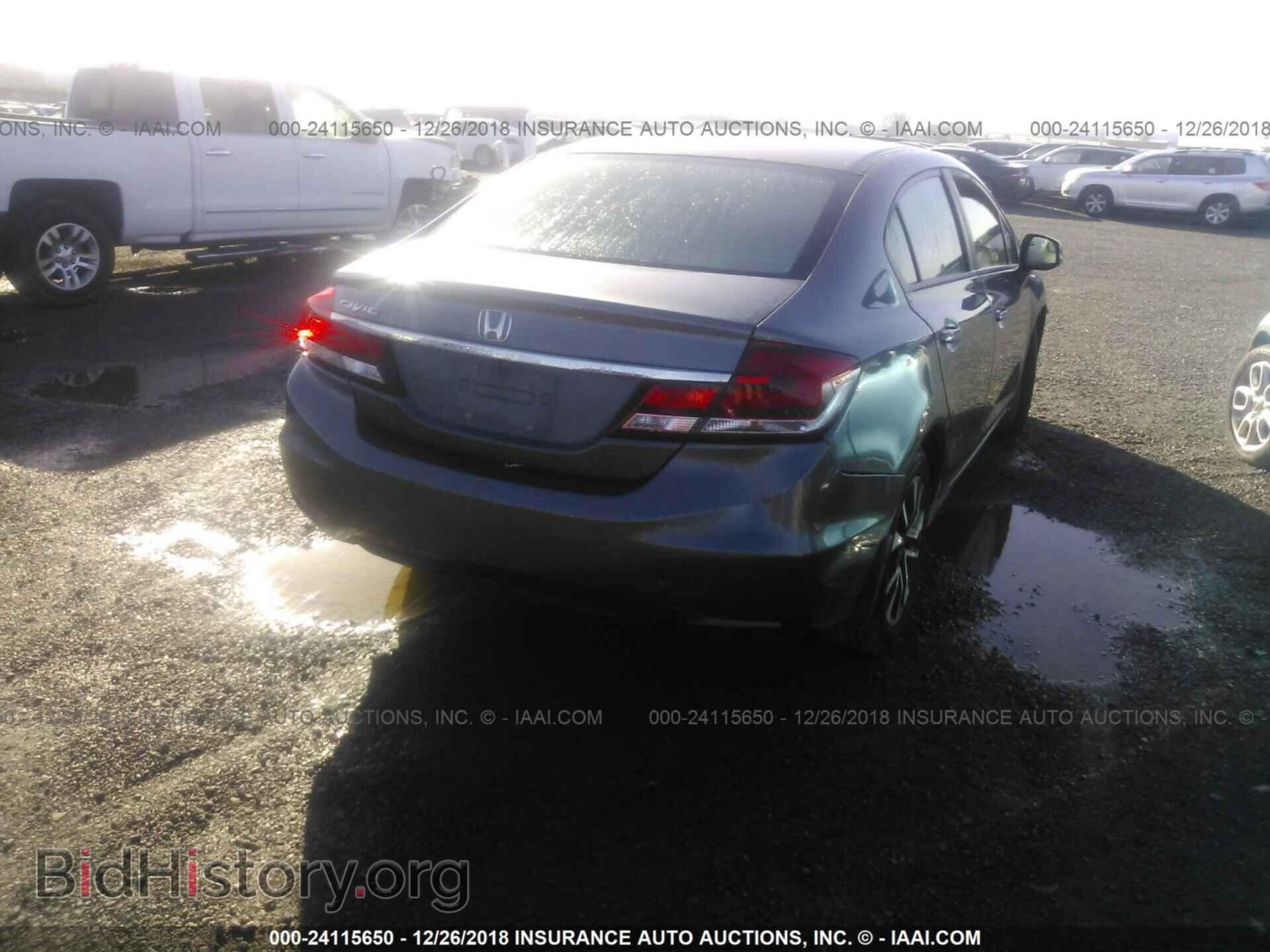 2013 HONDA CIVIC - VIN: 19XFB2F83DE225121 - Фото 4