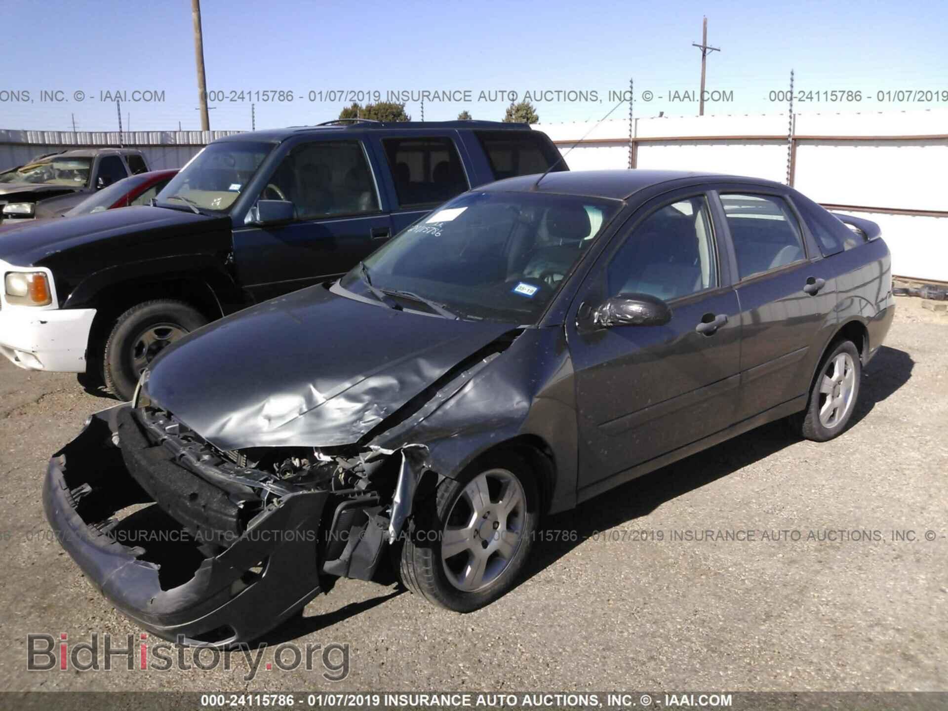 2007 FORD FOCUS - VIN: 1FAFP34N07W355339 - Фото 2