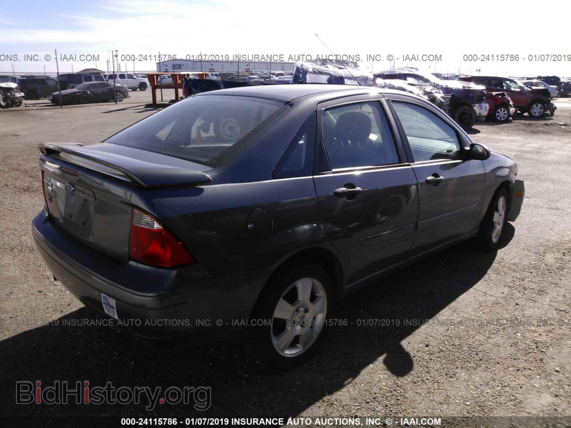 2007 FORD FOCUS - VIN: 1FAFP34N07W355339 - Фото 4