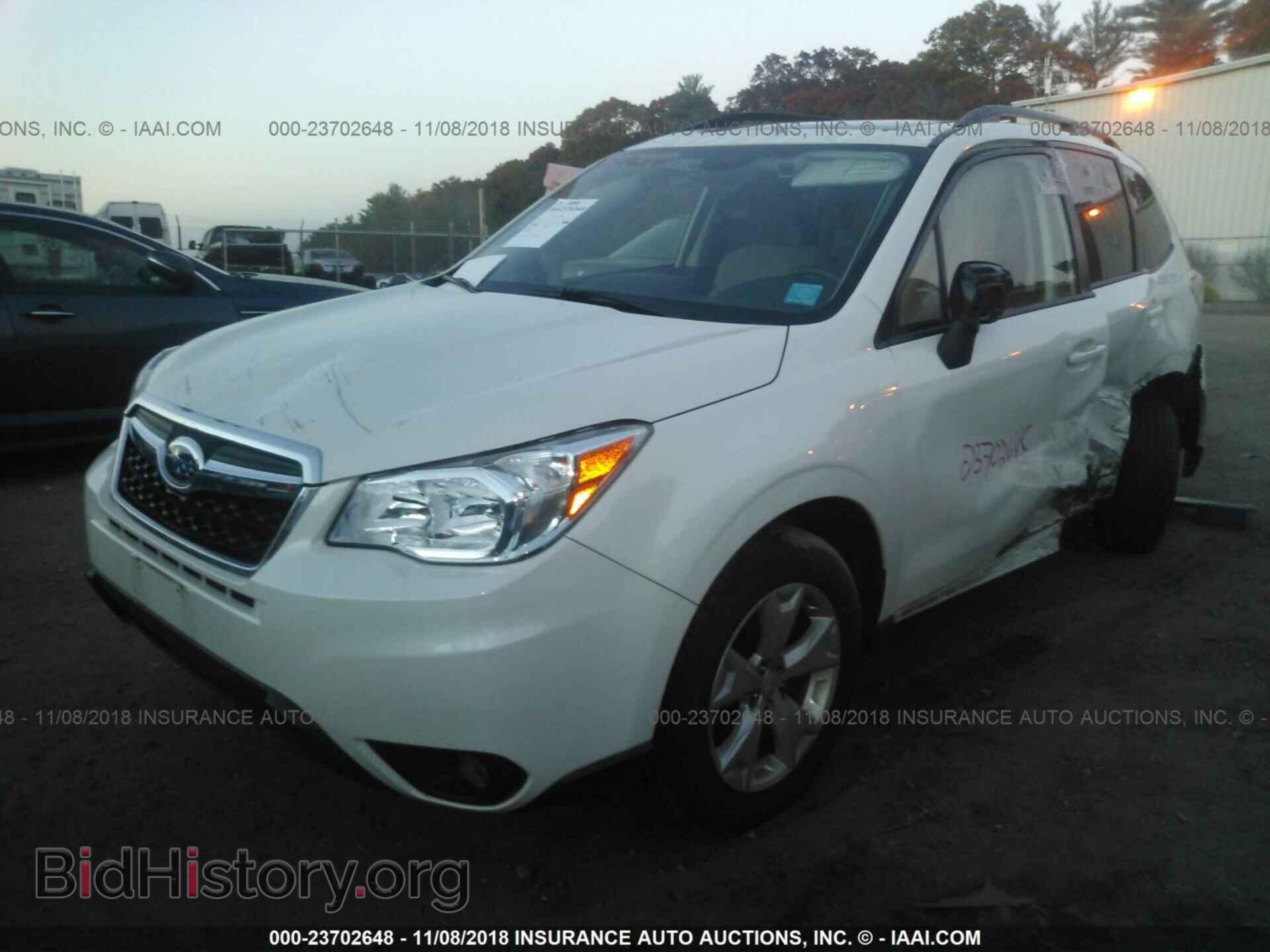 2016 SUBARU FORESTER - VIN: JF2SJAFC9GH530140 - Фото 2