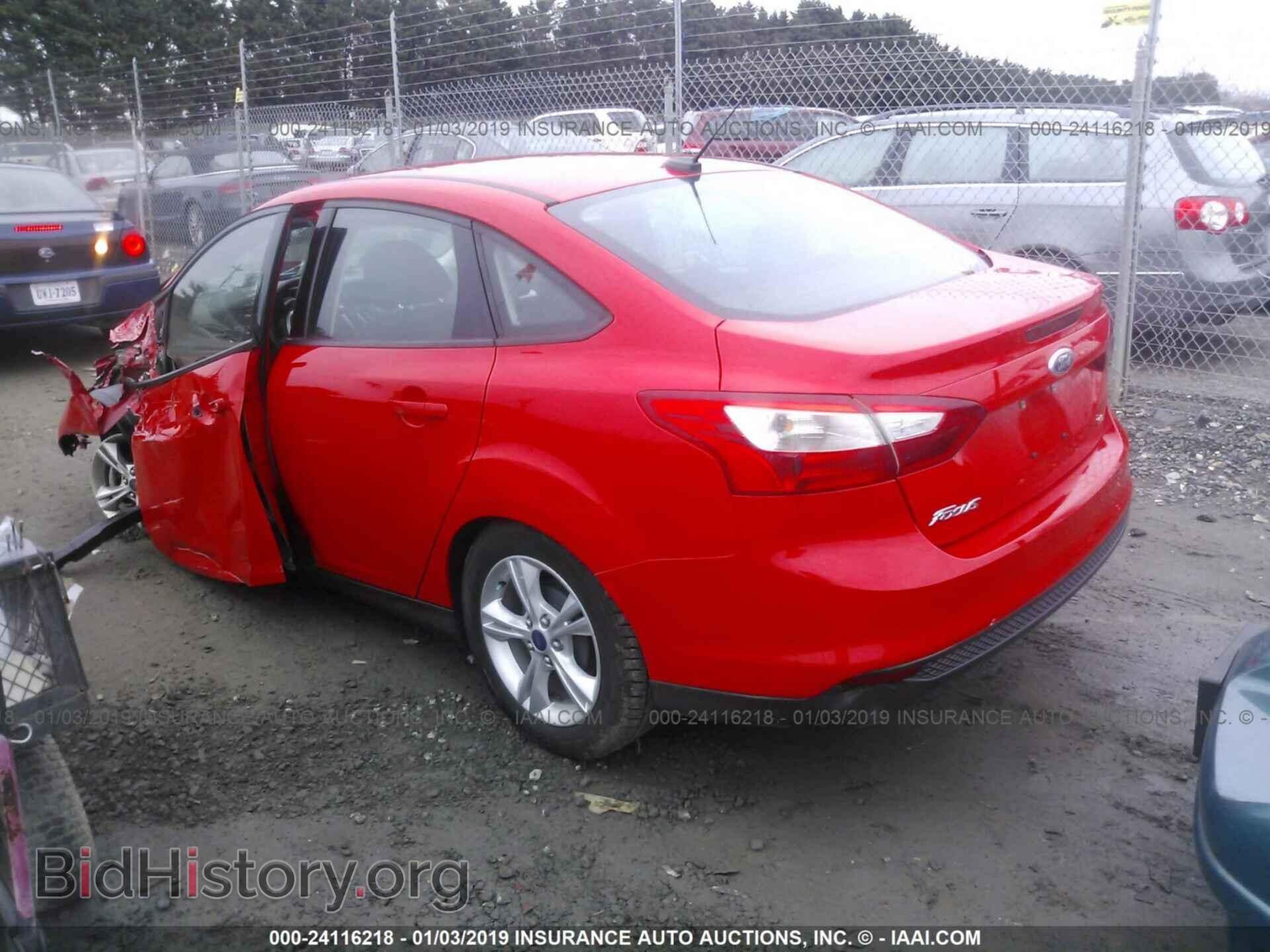 2014 FORD FOCUS - VIN: 1FADP3F25EL102283 - Фото 3