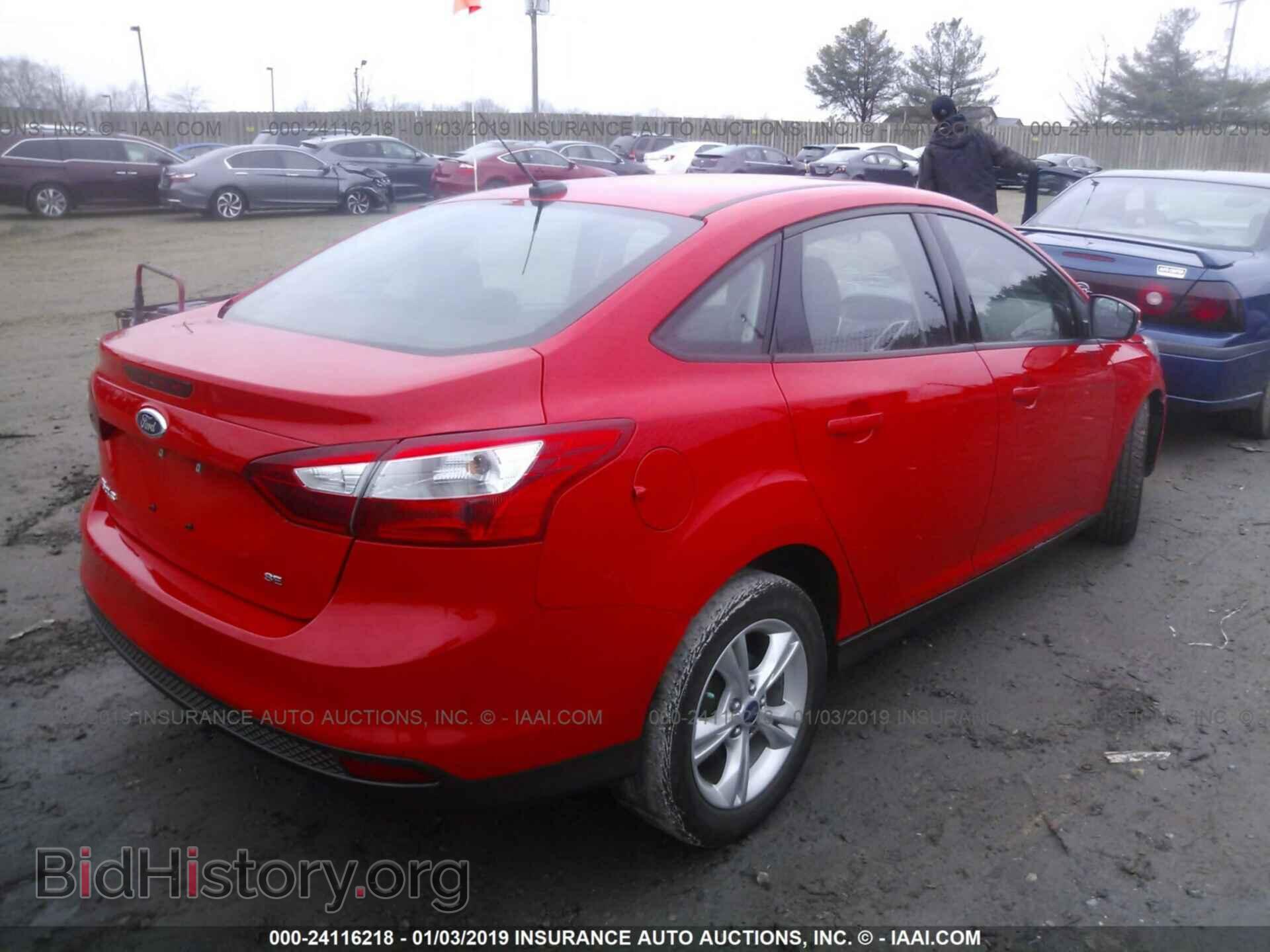 2014 FORD FOCUS - VIN: 1FADP3F25EL102283 - Фото 4